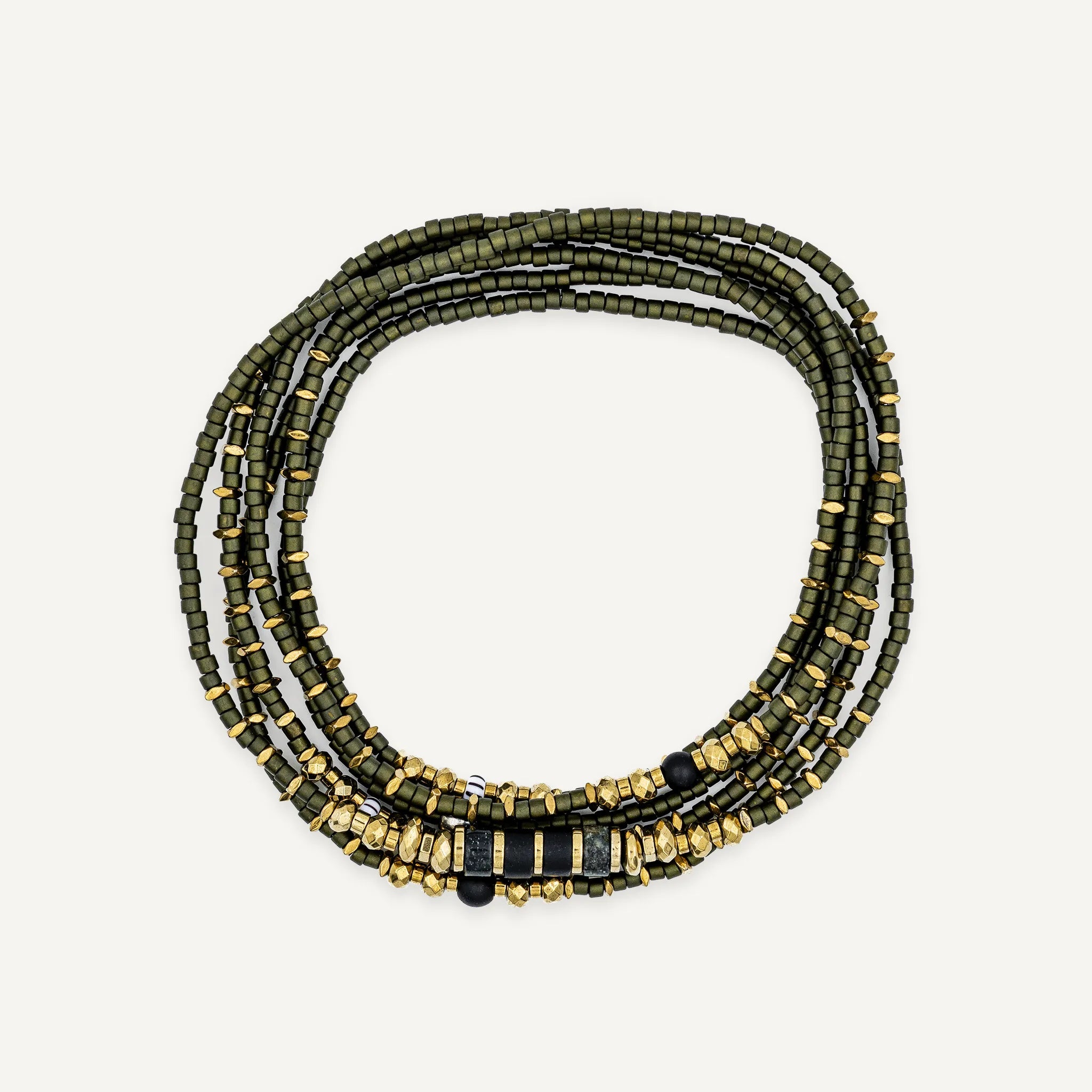collier / bracelet AVOCADO 6 - Têtes Blondes