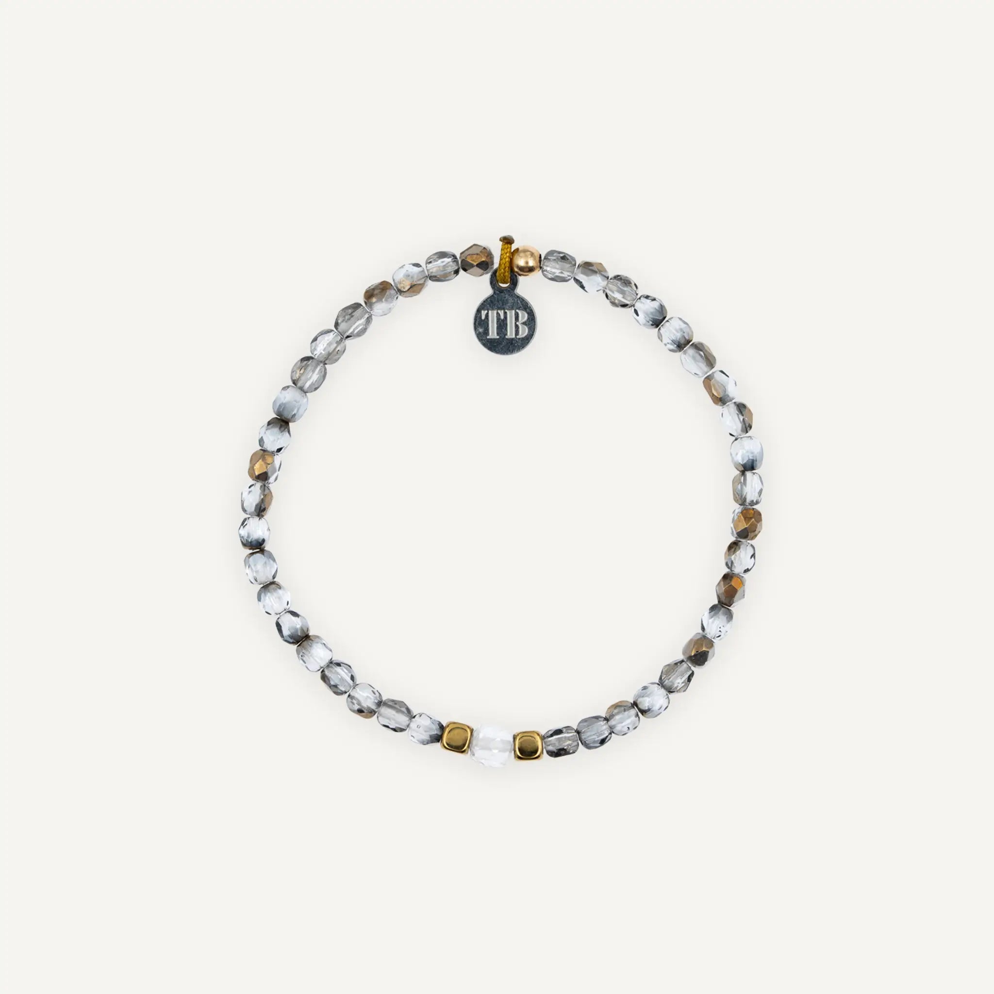 collier / bracelet AVRIL 1 - Diamant Herkimer - Têtes Blondes