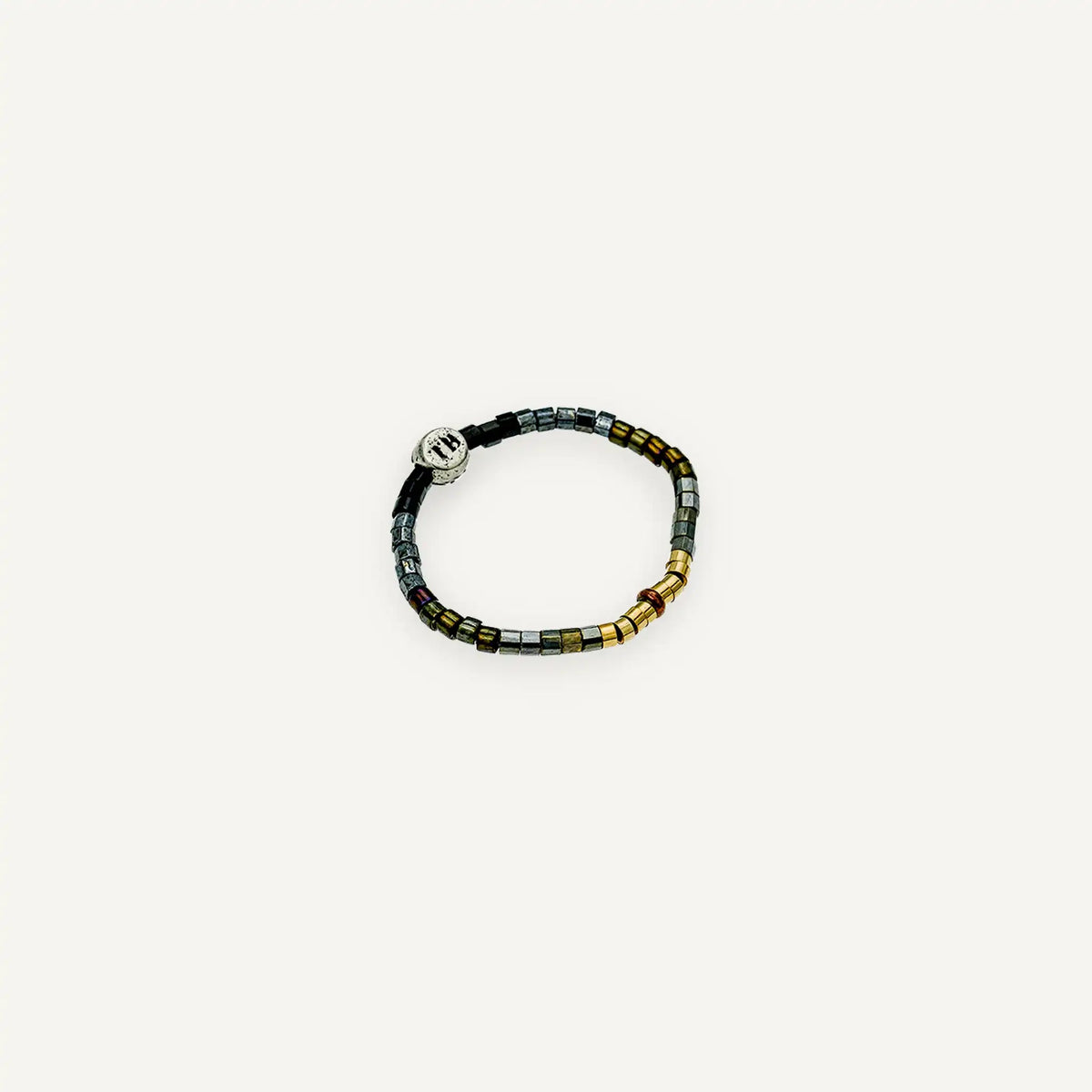 collier / bracelet Bague ABBY - Brun - Têtes Blondes