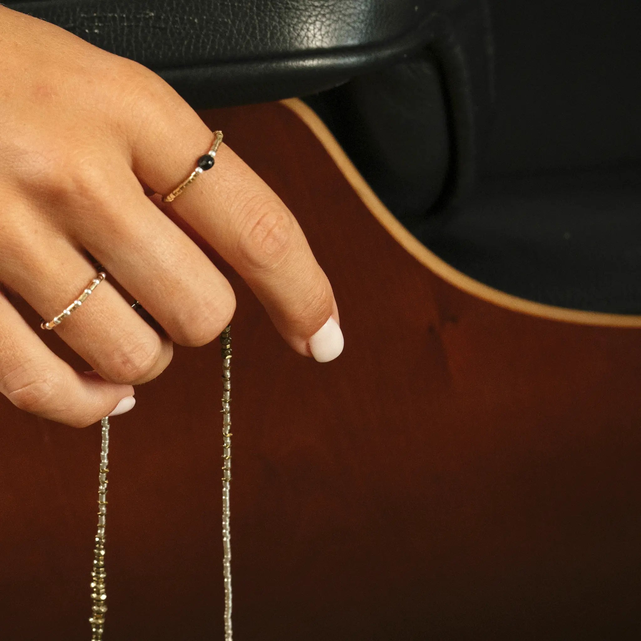 collier / bracelet BAGUE - Ava Spinelle - Têtes Blondes