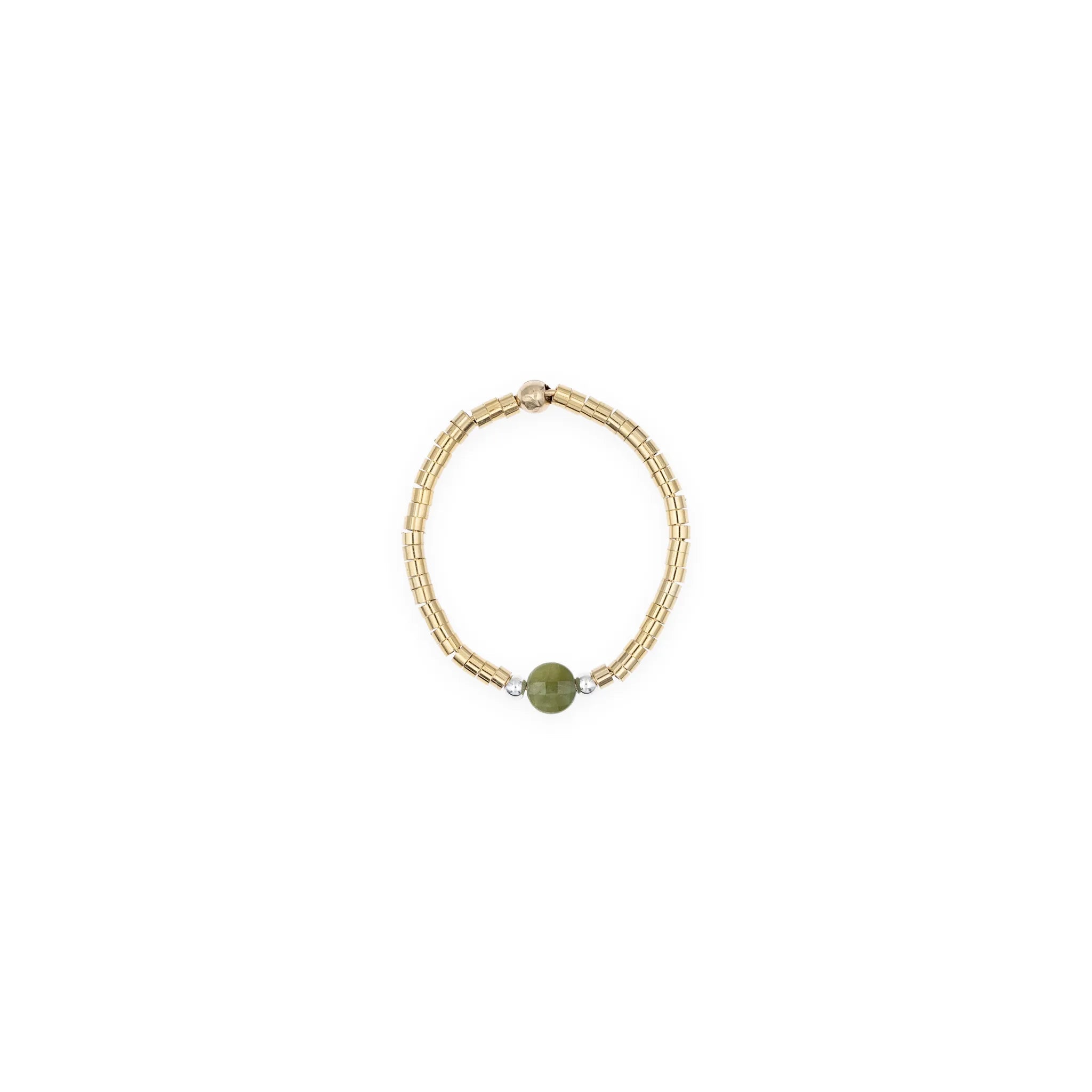 collier / bracelet BAGUE - Ava Tourmaline - Têtes Blondes