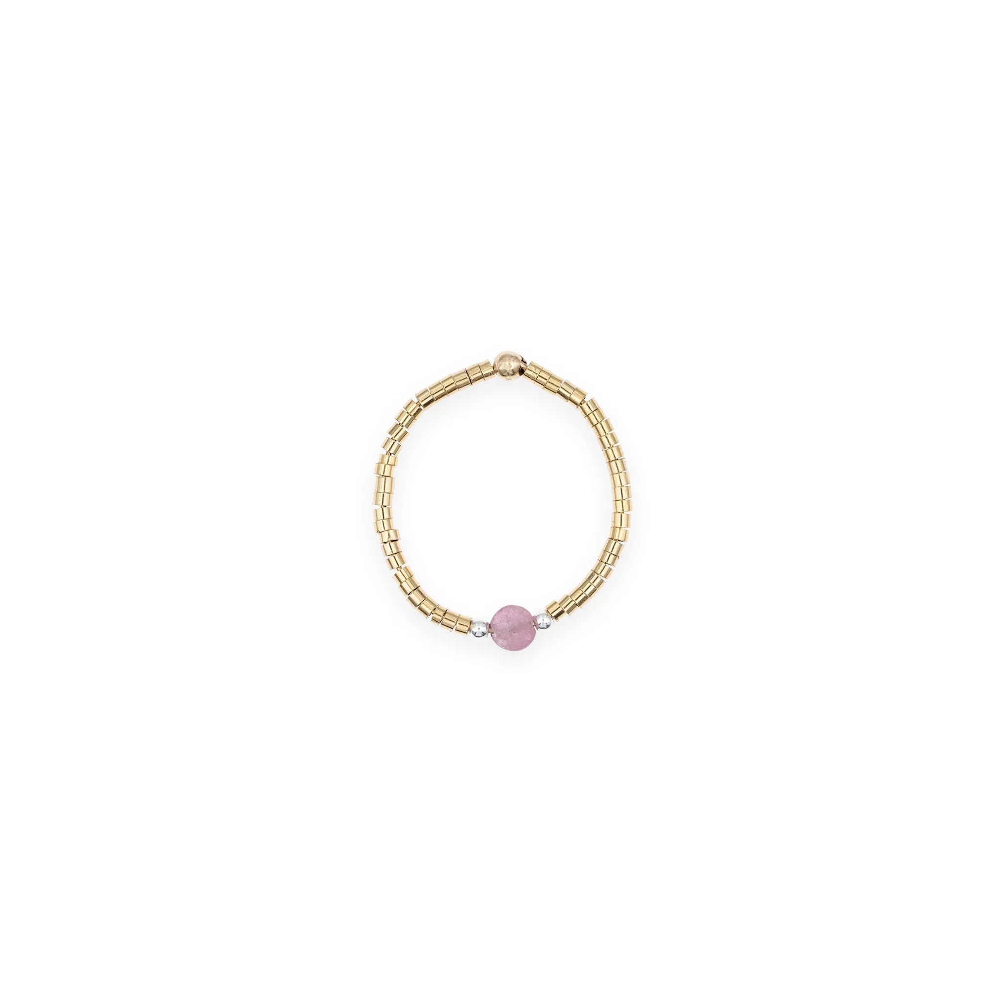collier / bracelet BAGUE - Ava Tourmaline - Têtes Blondes