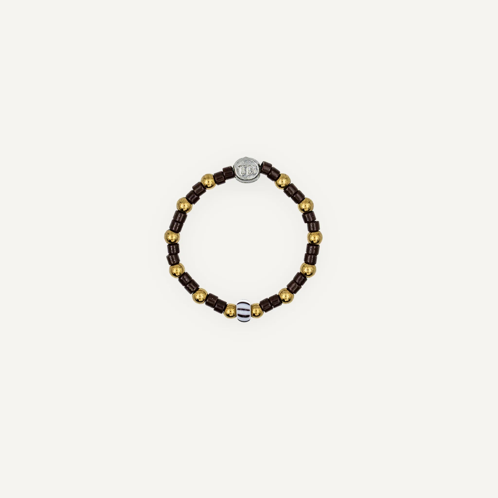 collier / bracelet Bague Bliss - Chocolat - Têtes Blondes