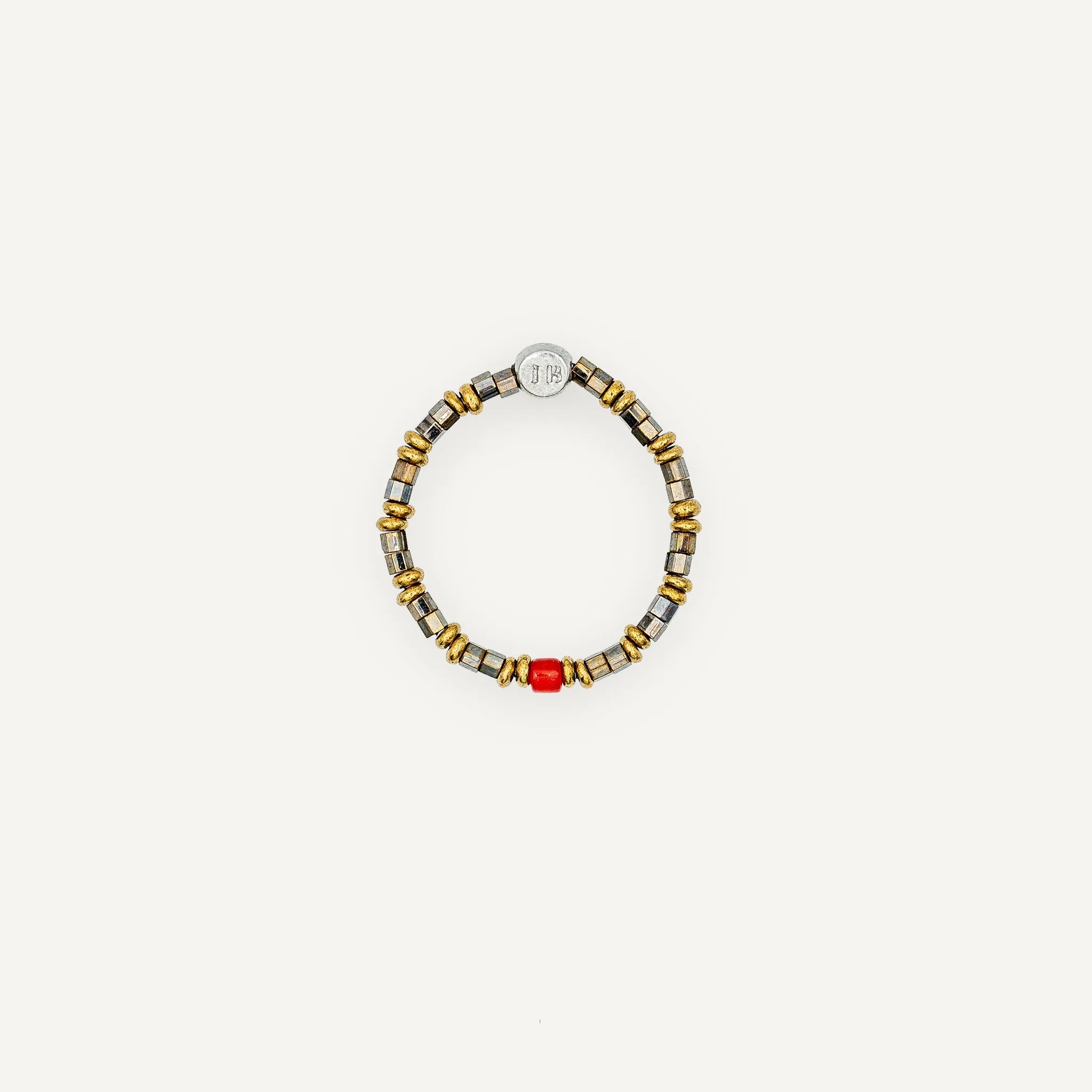 collier / bracelet Bague Gisèle - Bambou - Têtes Blondes