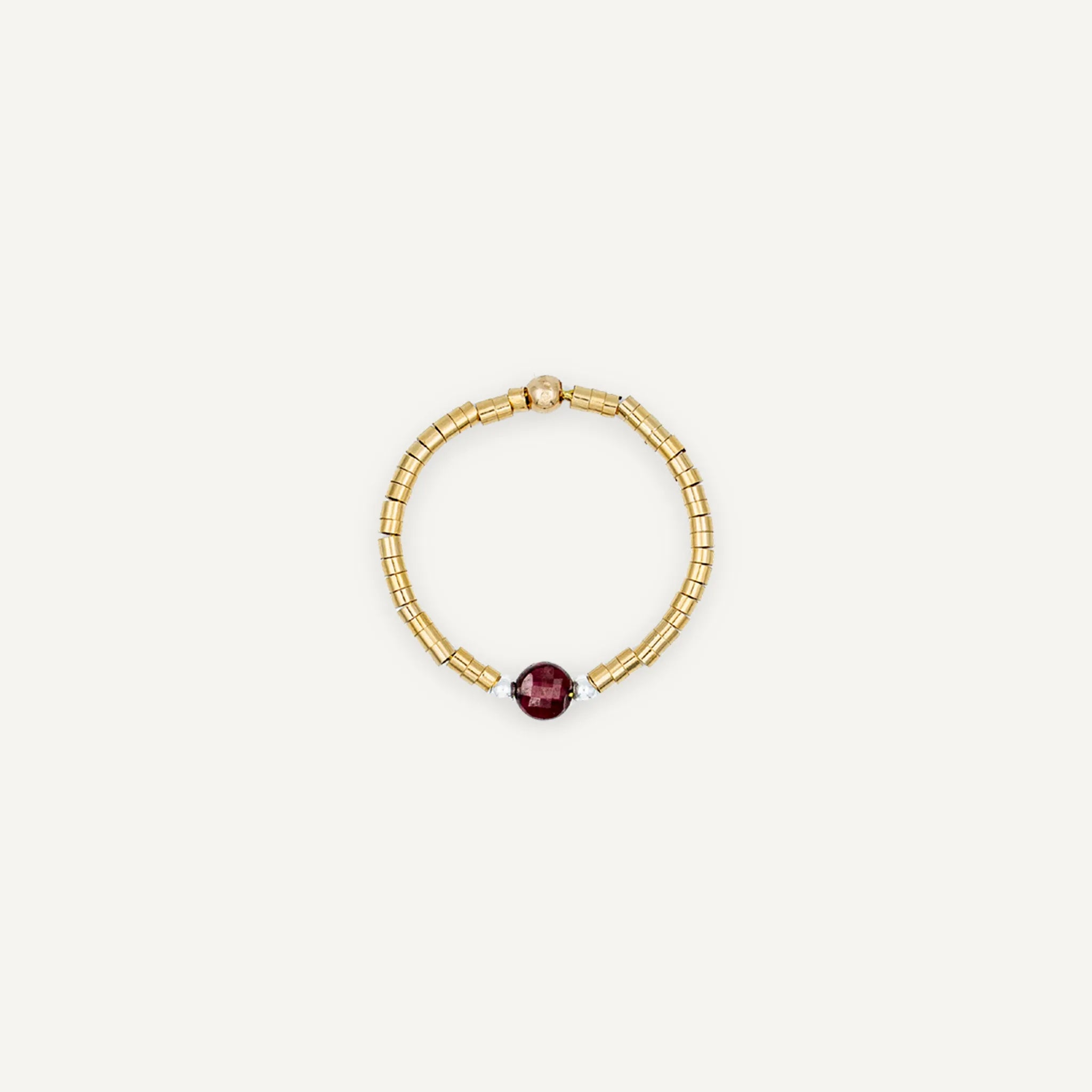 BAGUE AVA - Grenat