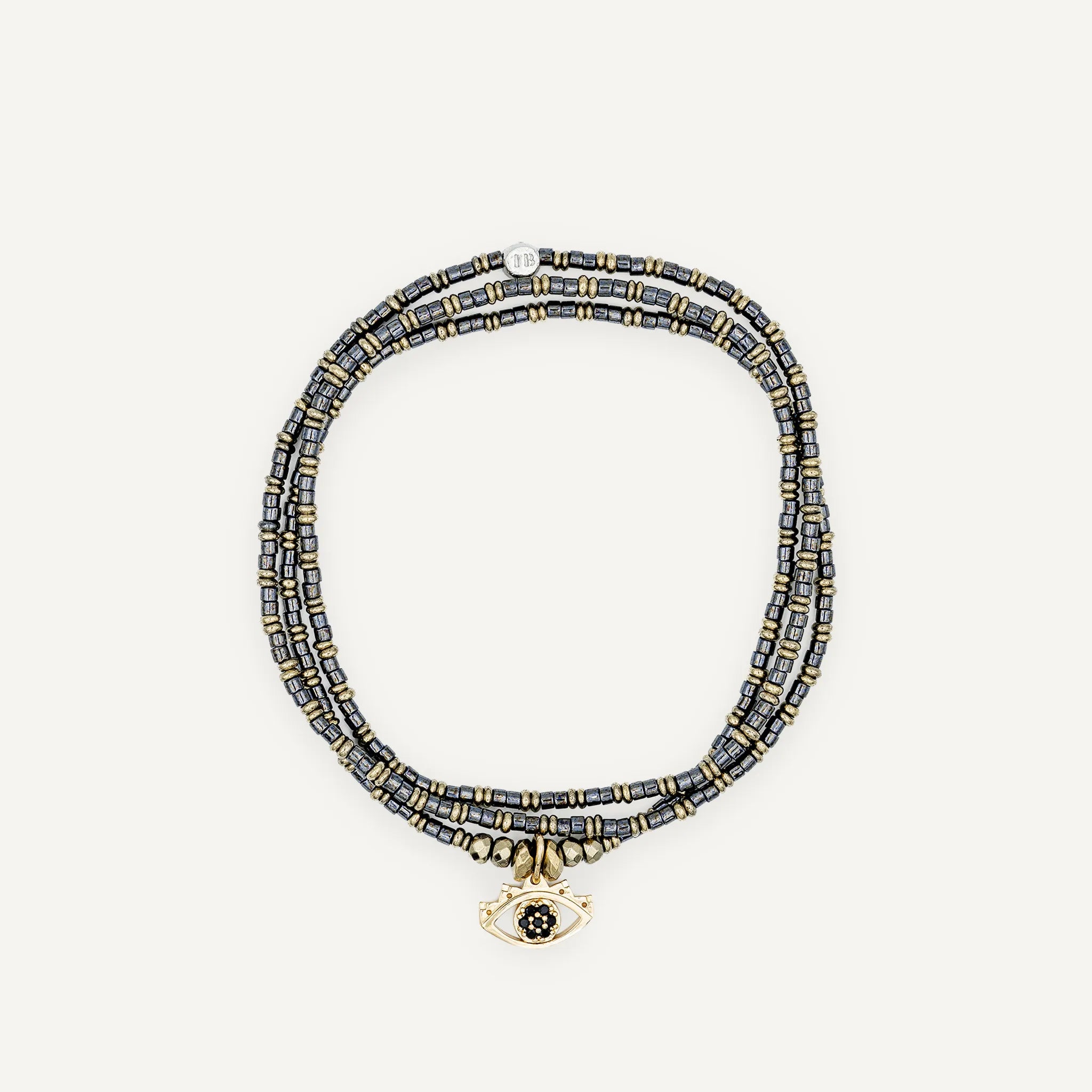 collier / bracelet BLACK MATI - Black Metal - Têtes Blondes