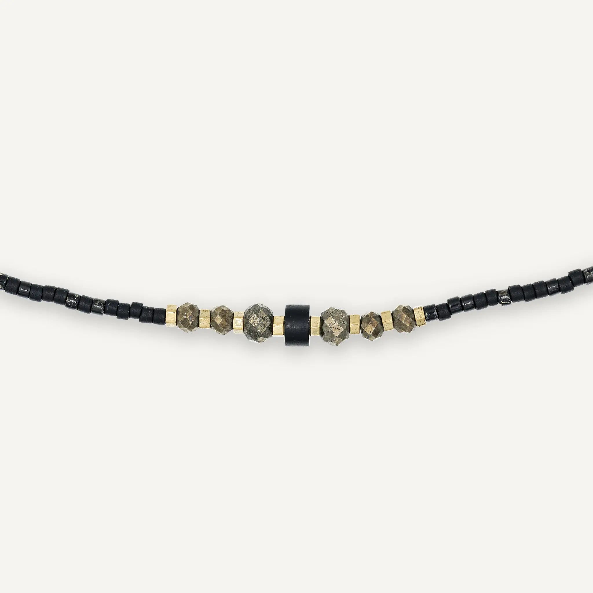 collier / bracelet BLACK PANTHER Slim 3 - Têtes Blondes