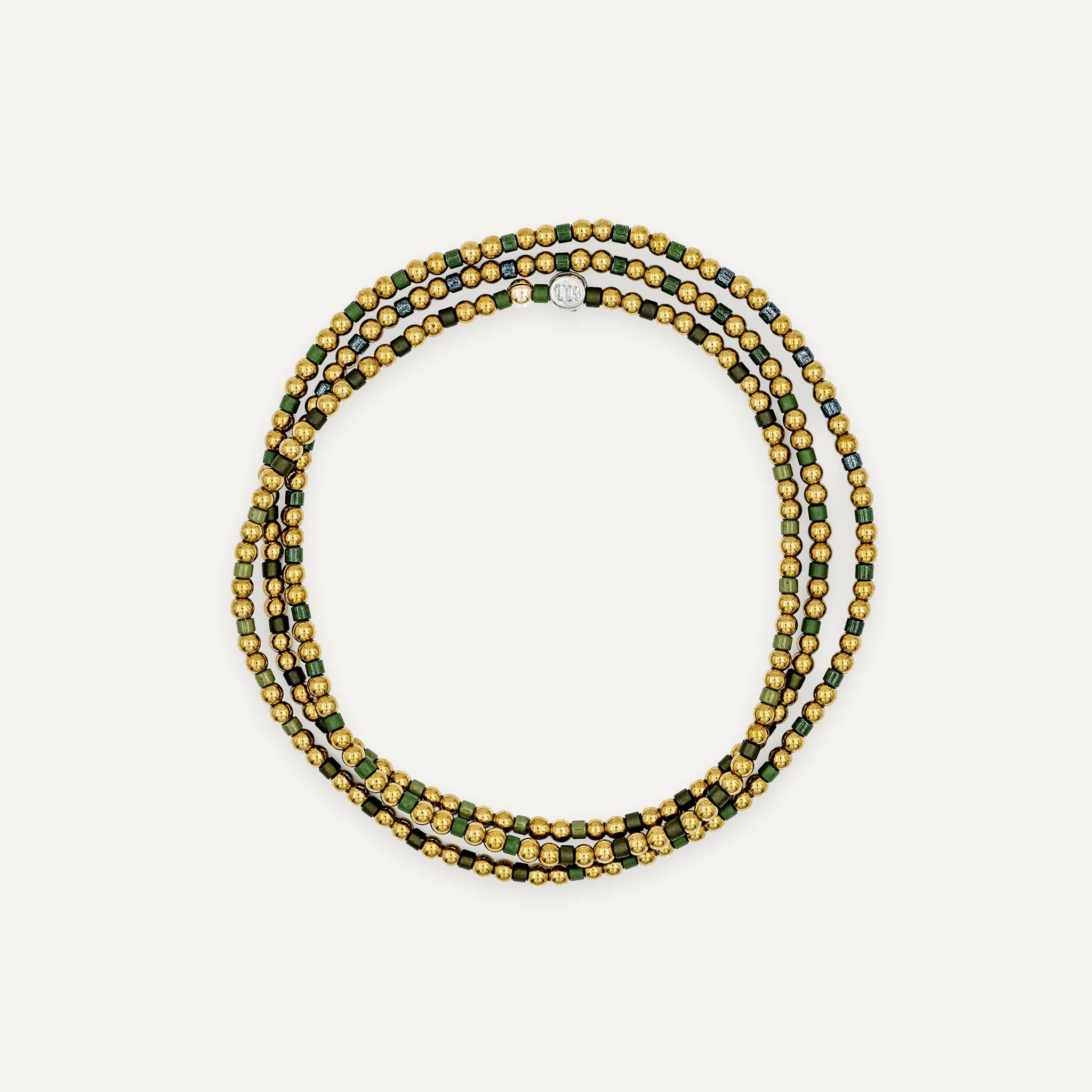 collier / bracelet BLISS GOLD 3 - Menthe - Têtes Blondes