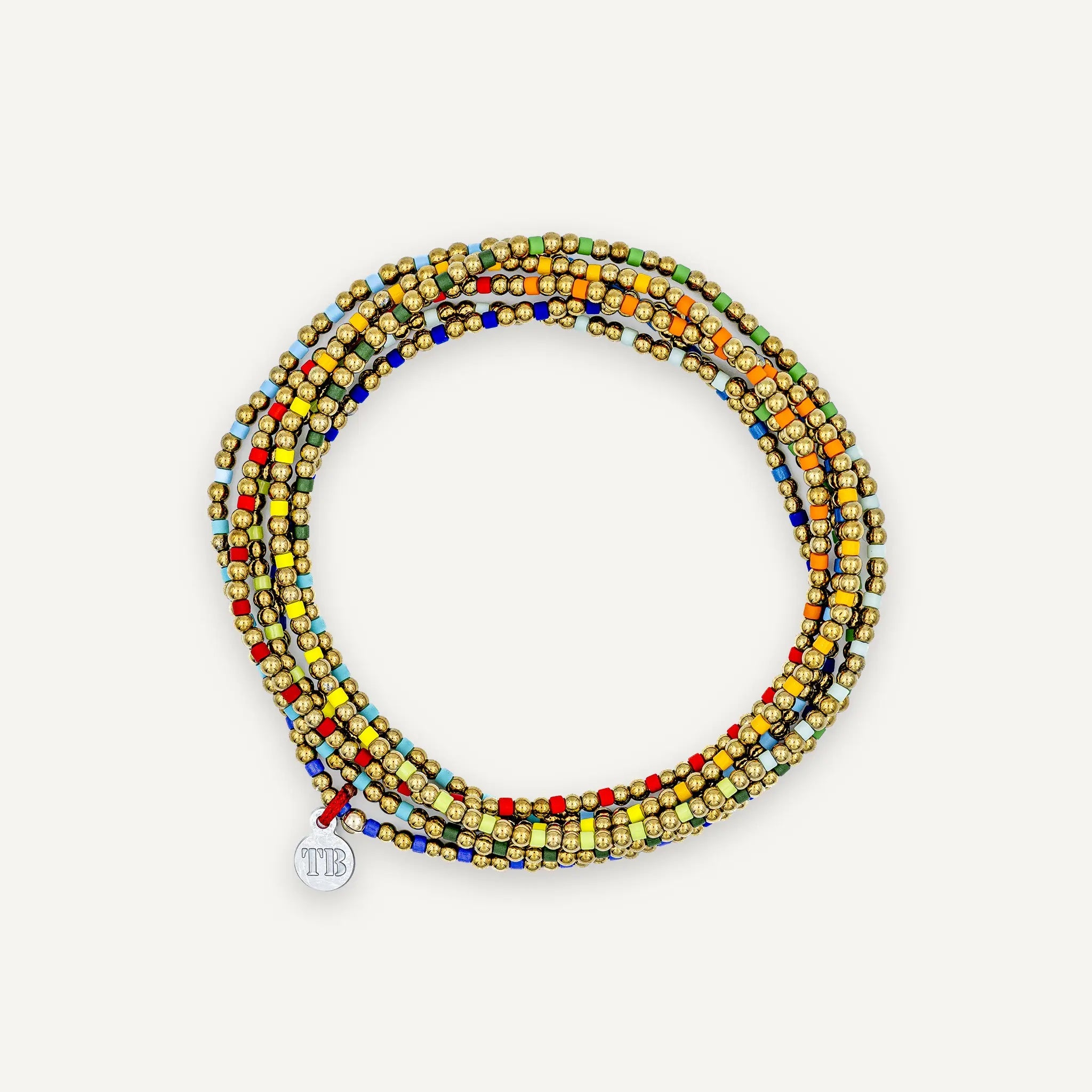 collier / bracelet BLISS GOLD 6 - Rainbow - Têtes Blondes