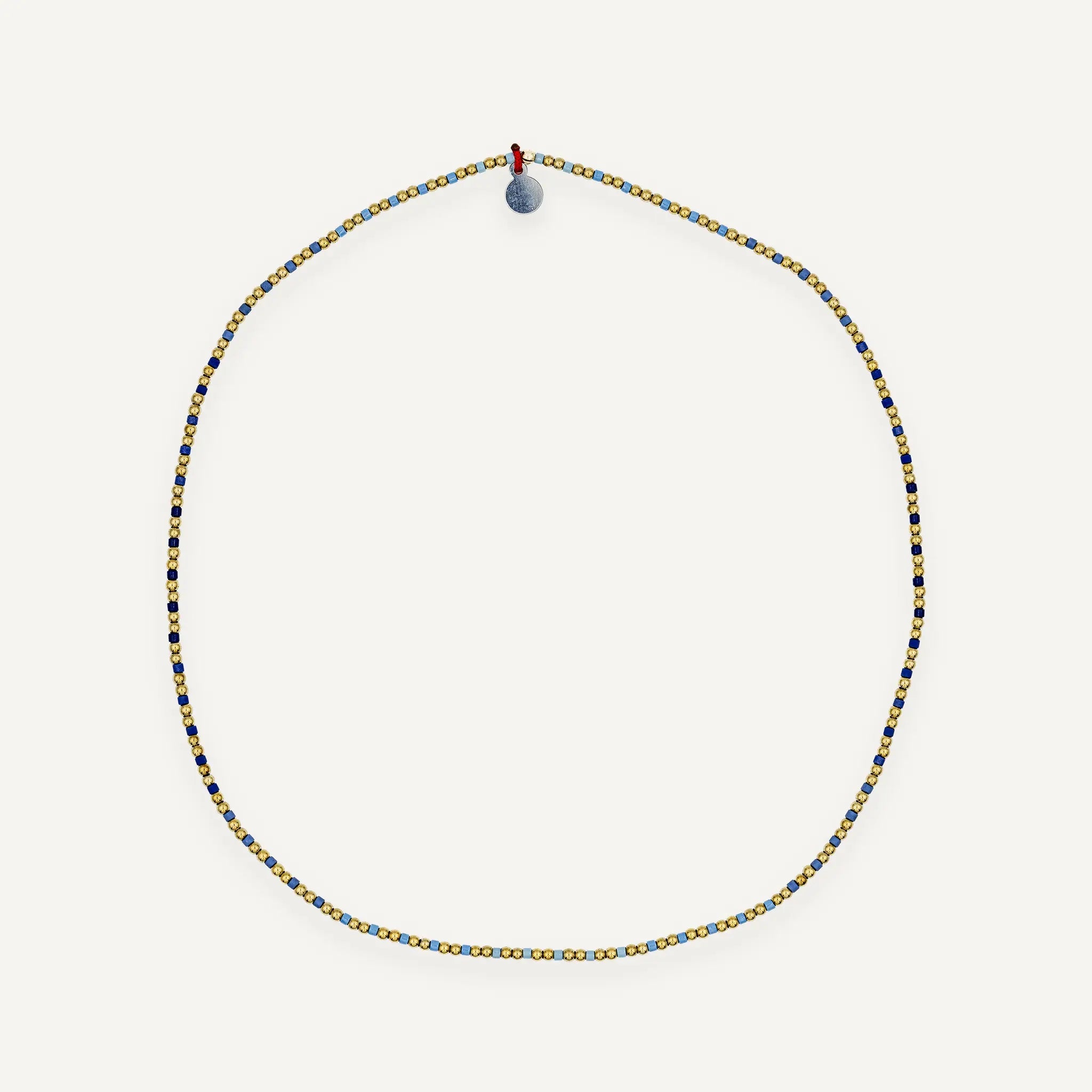 collier / bracelet BLISS GOLD - Bleu - Têtes Blondes