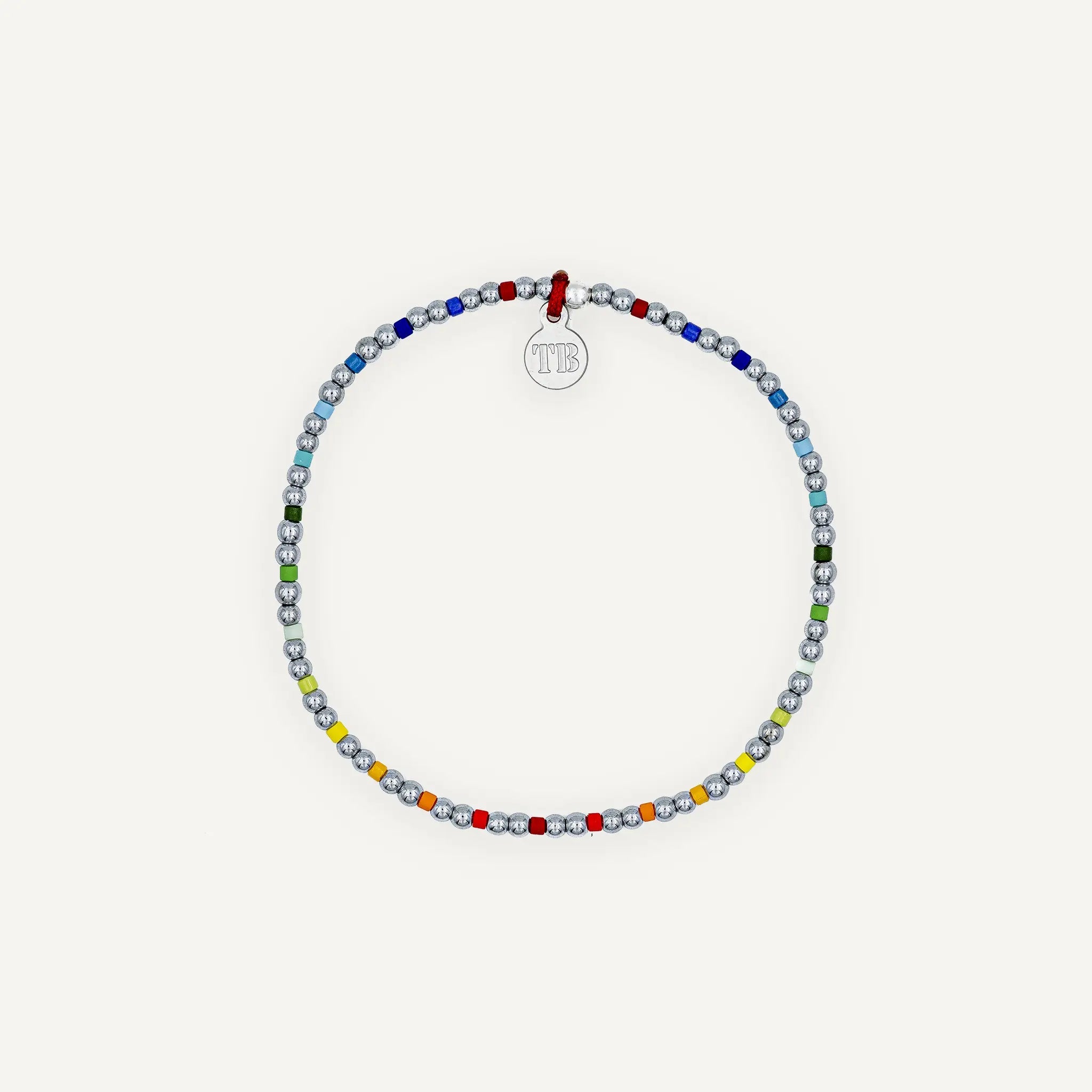 collier / bracelet BLISS SILVER 1 - Rainbow - Têtes Blondes