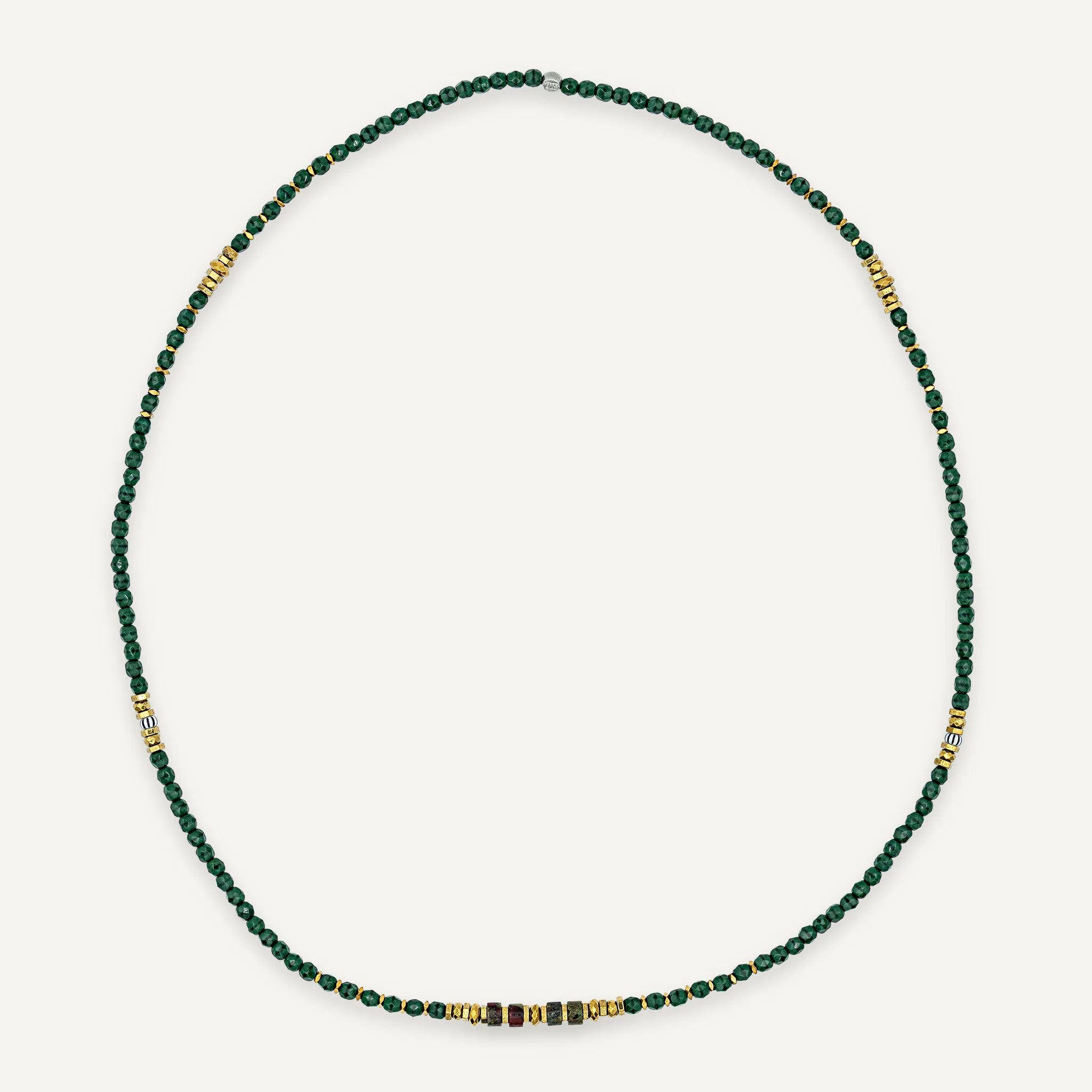 collier / bracelet BLONDIE 3 - Dark Green - Têtes Blondes