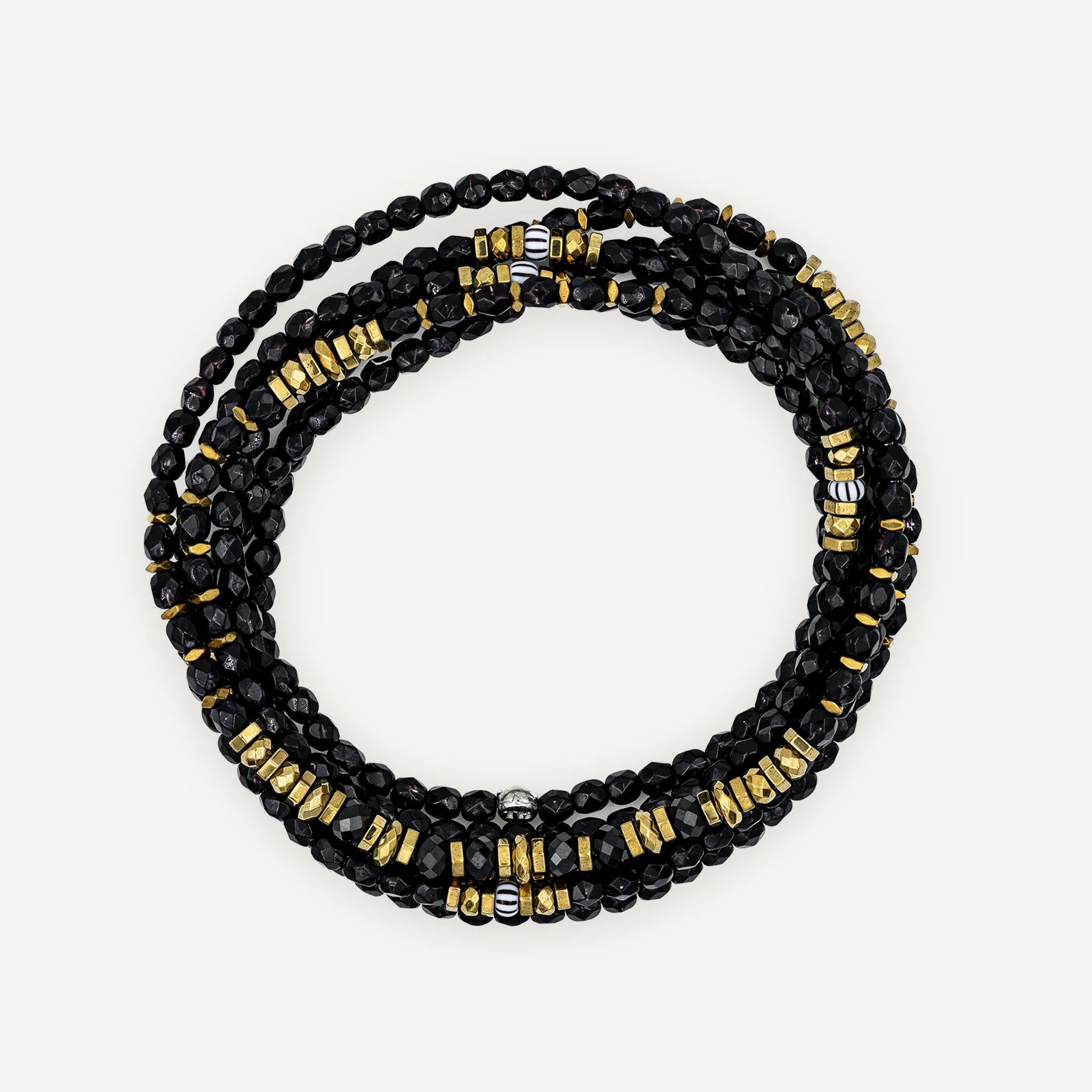 collier / bracelet BLONDIE 6 - Midnight - Têtes Blondes