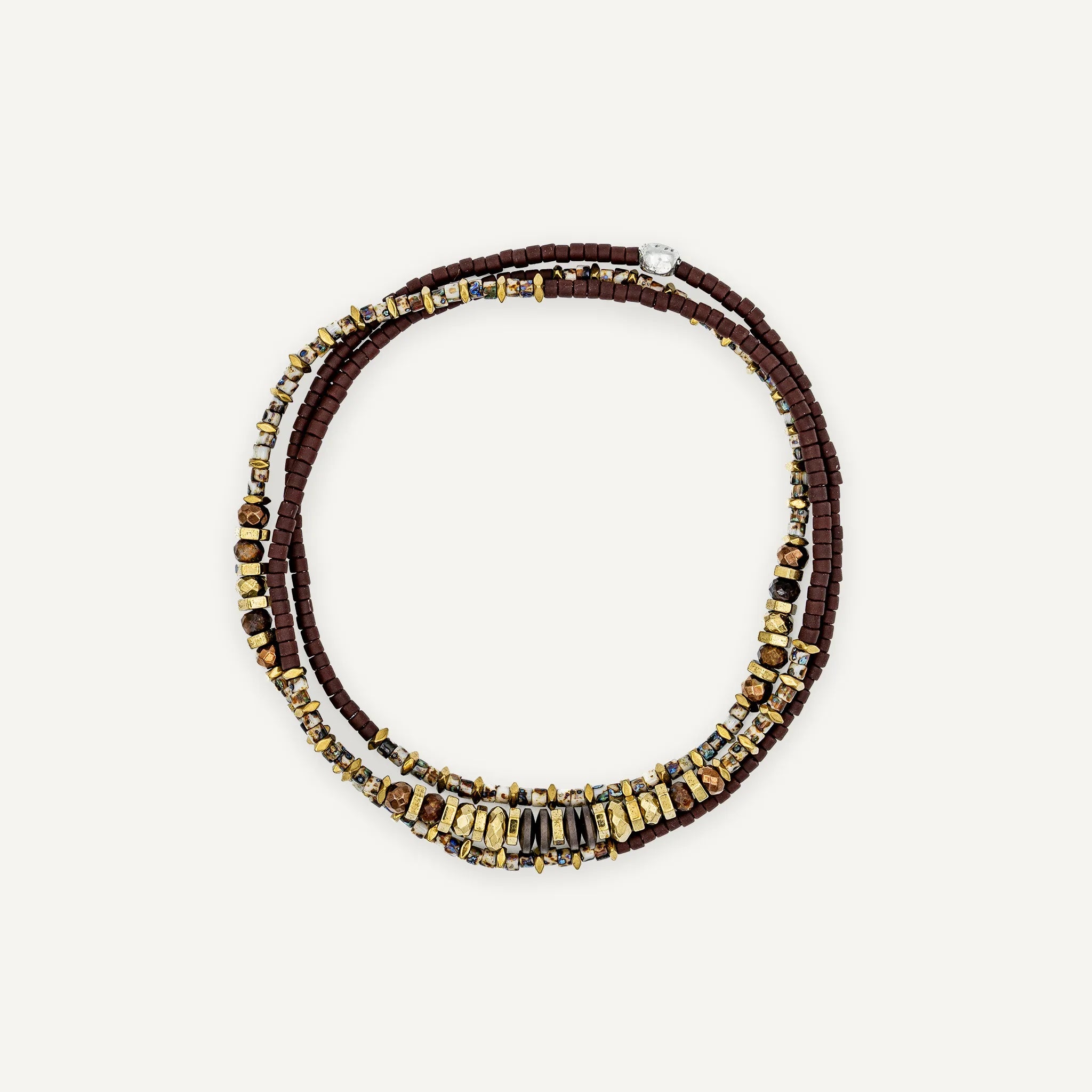 collier / bracelet BROWNIE 3 - Têtes Blondes