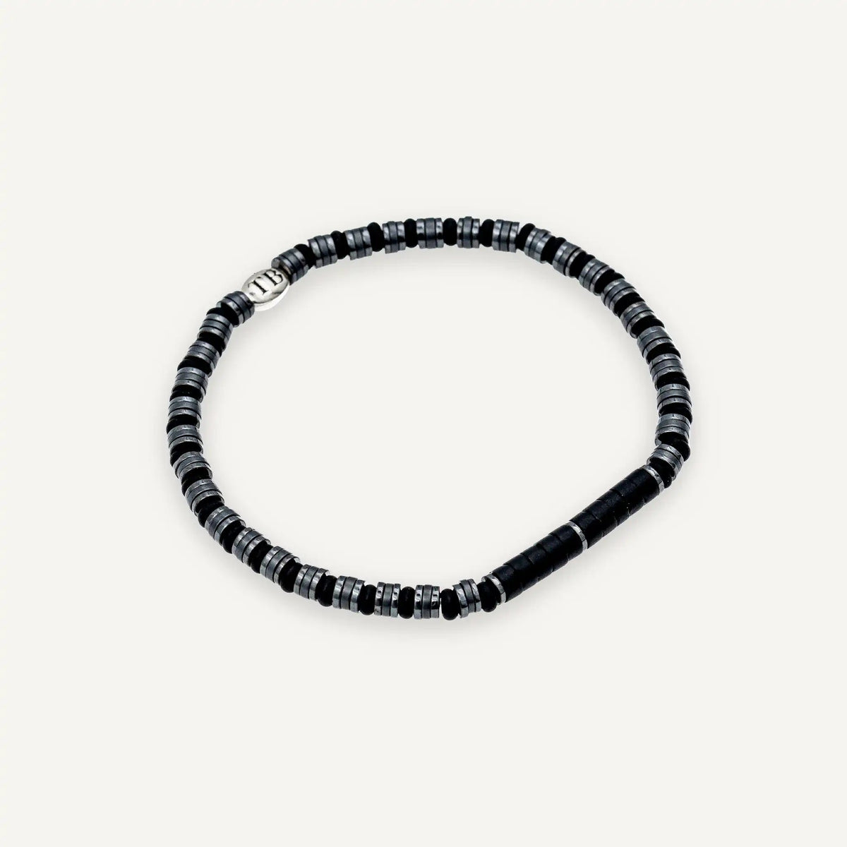 collier / bracelet CARL - Gris Anthracite - Têtes Blondes