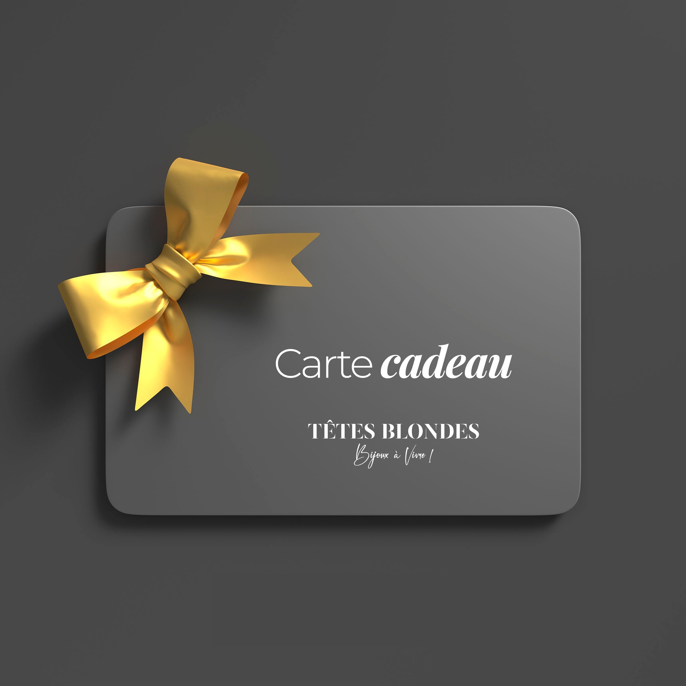 collier / bracelet Carte - cadeau - Têtes Blondes