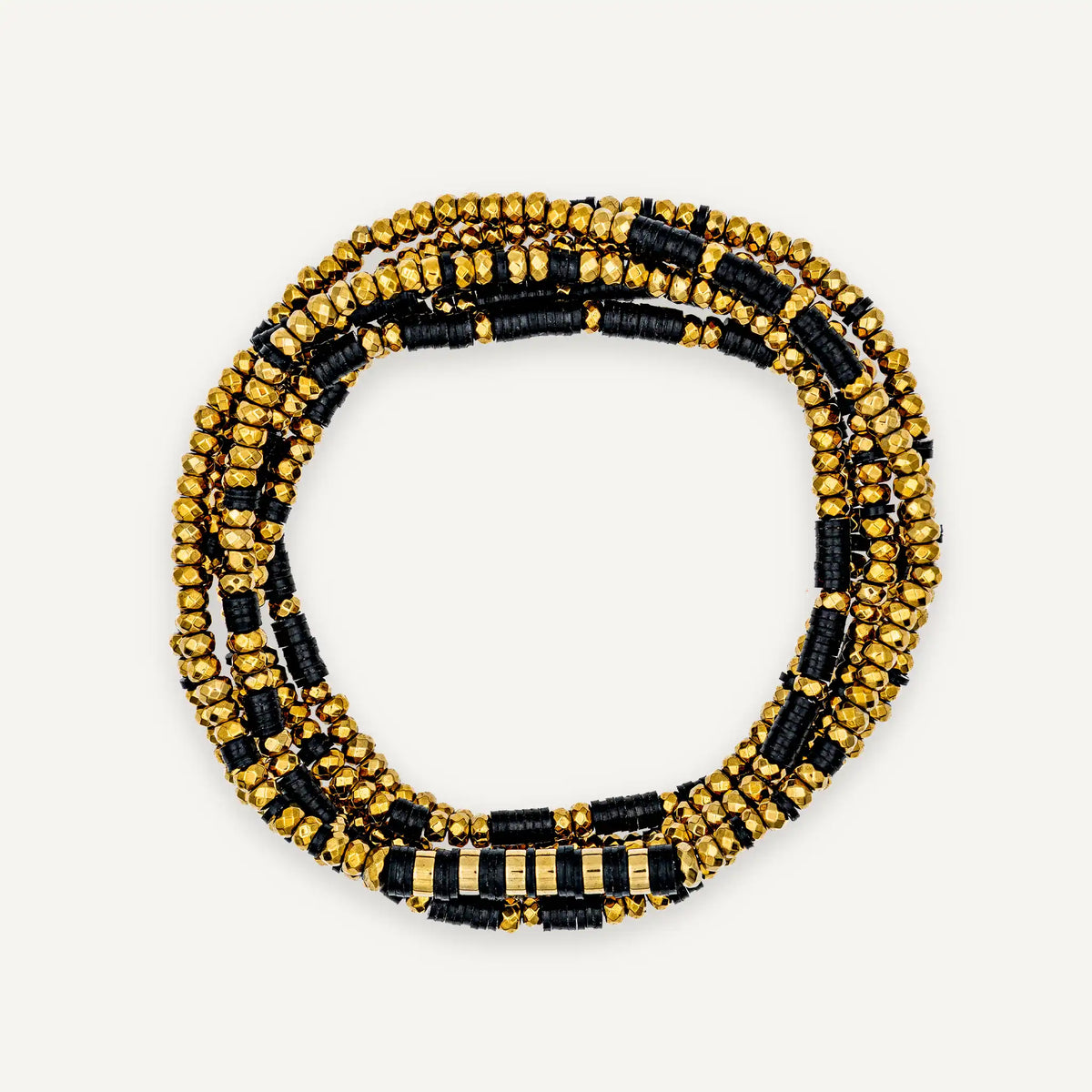 CÉLINE 6 - Gold & Noir