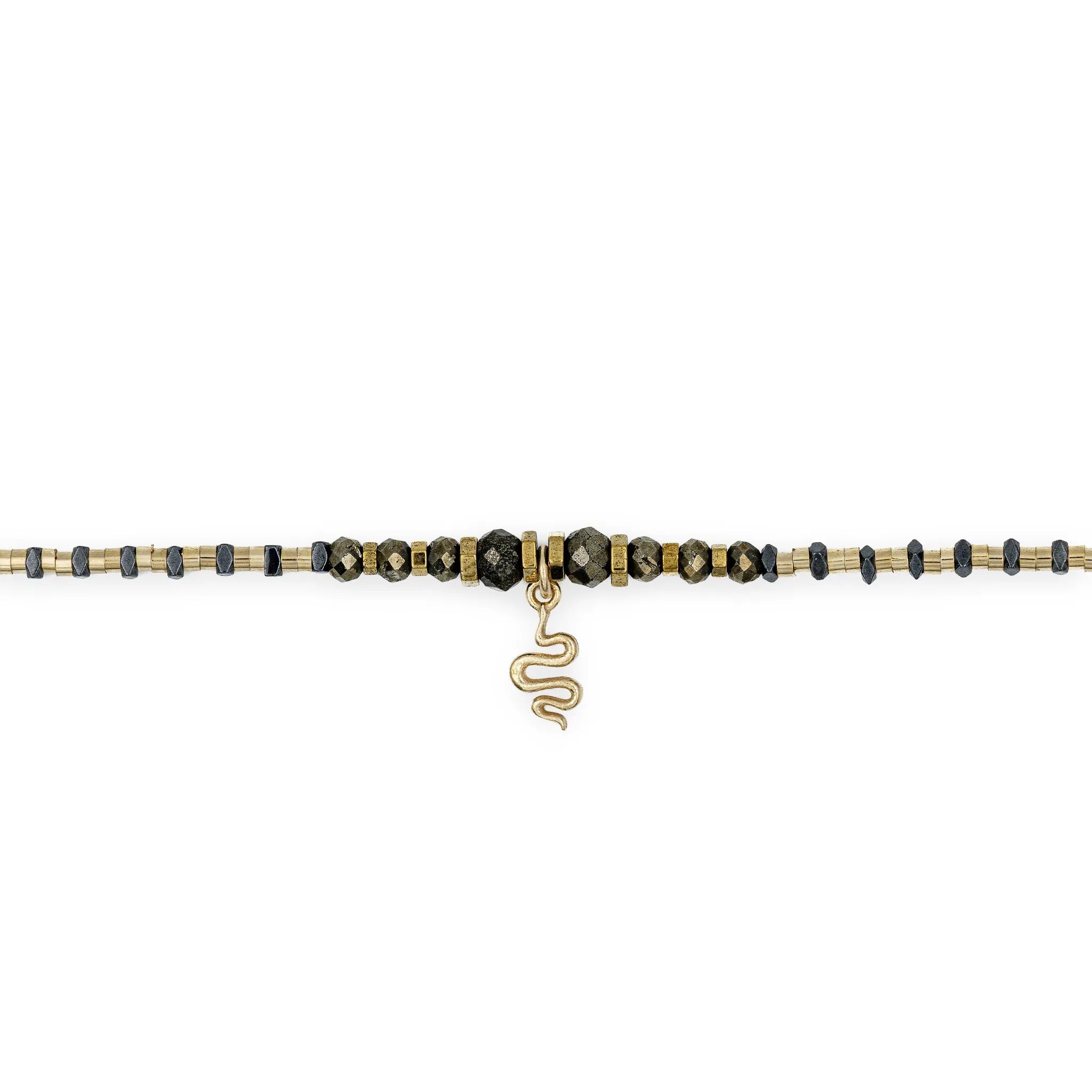 collier / bracelet CLÉO - Pyrite - Têtes Blondes