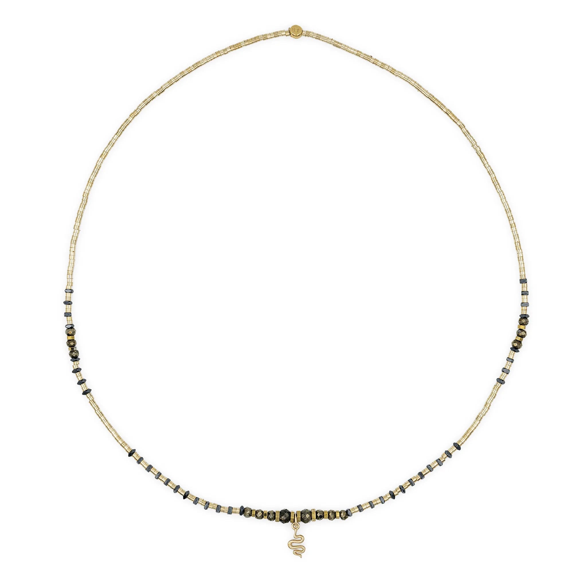collier / bracelet CLÉO - Pyrite - Têtes Blondes