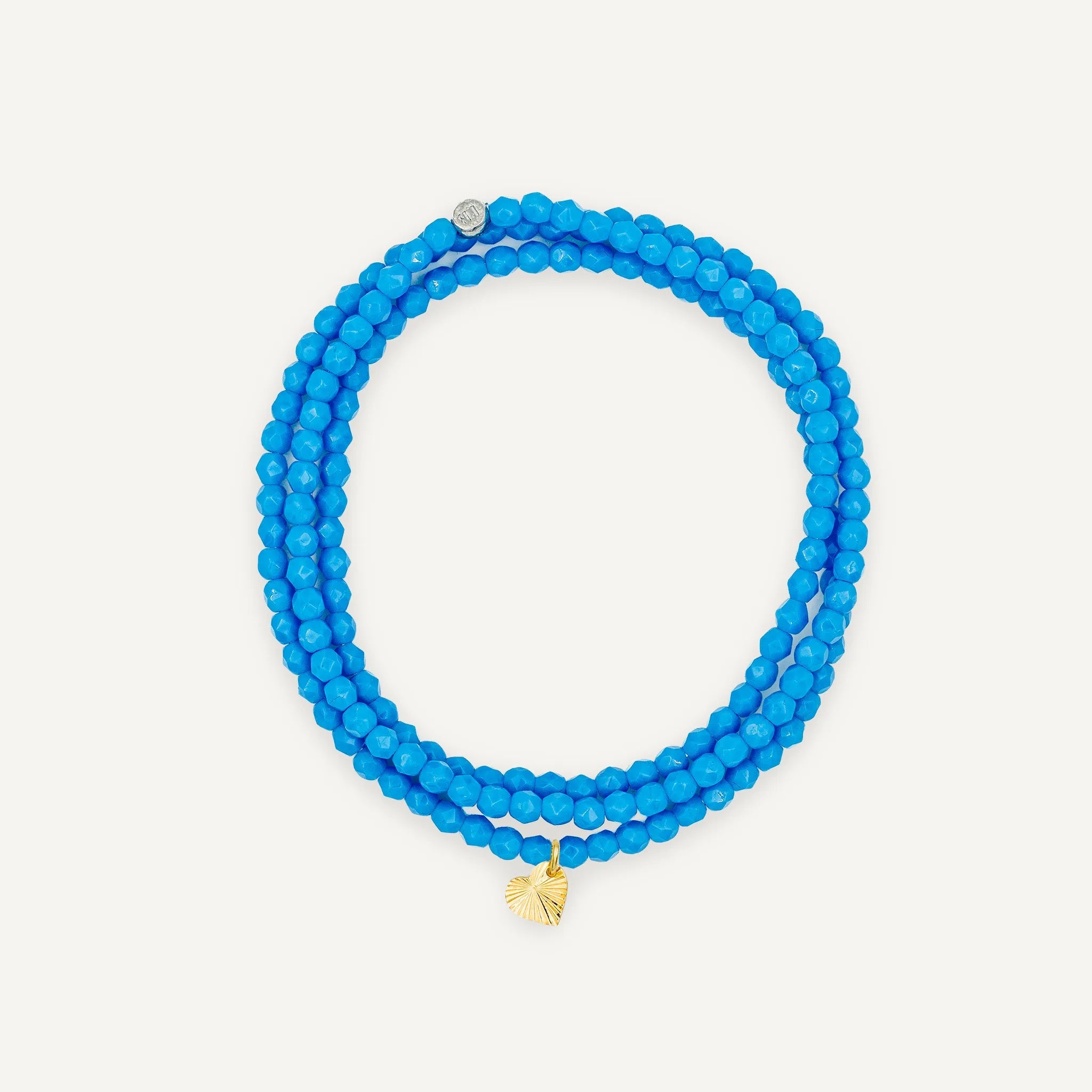collier / bracelet Collier-Bracelet Bleu Azur - Têtes Blondes