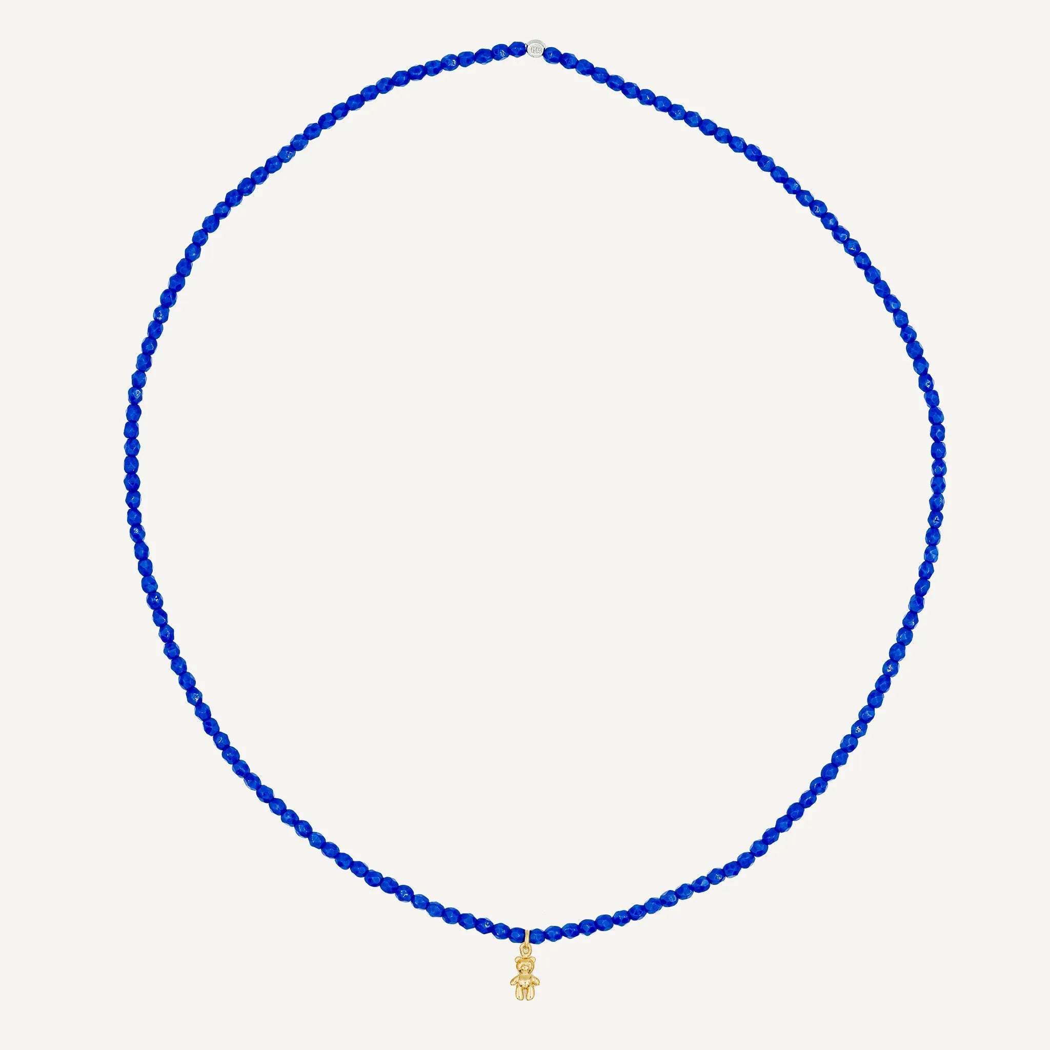 collier / bracelet Collier - Bracelet Bleu Majorelle - Têtes Blondes