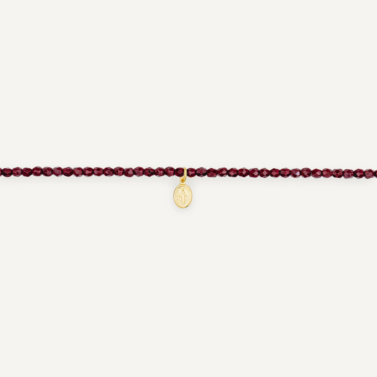 collier / bracelet Collier-Bracelet Bordeaux - Têtes Blondes