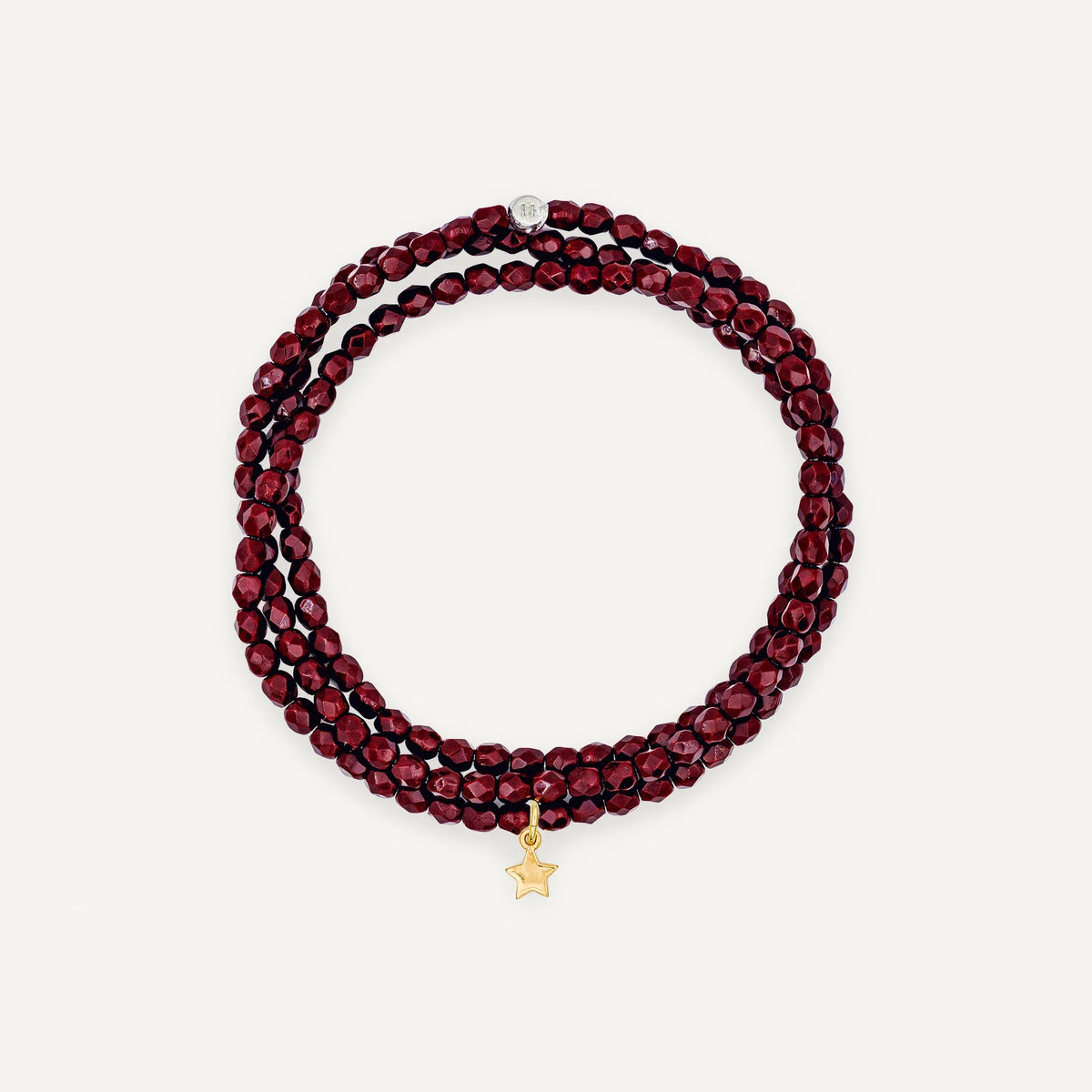 collier / bracelet Collier-Bracelet Bordeaux - Têtes Blondes