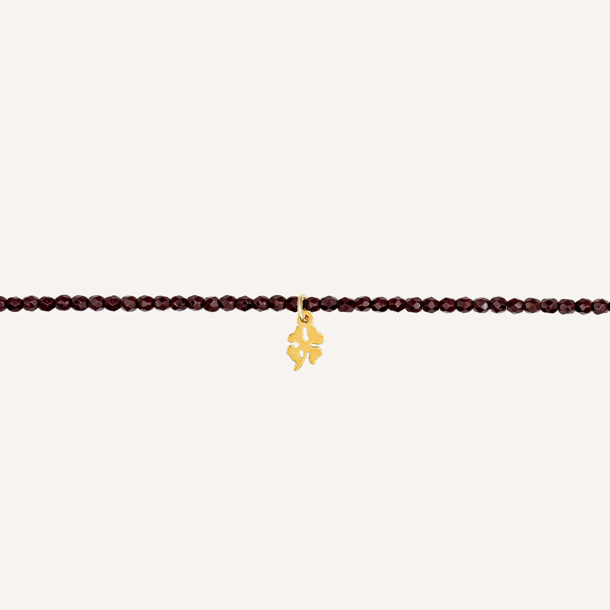collier / bracelet Collier-Bracelet Bordeaux - Têtes Blondes