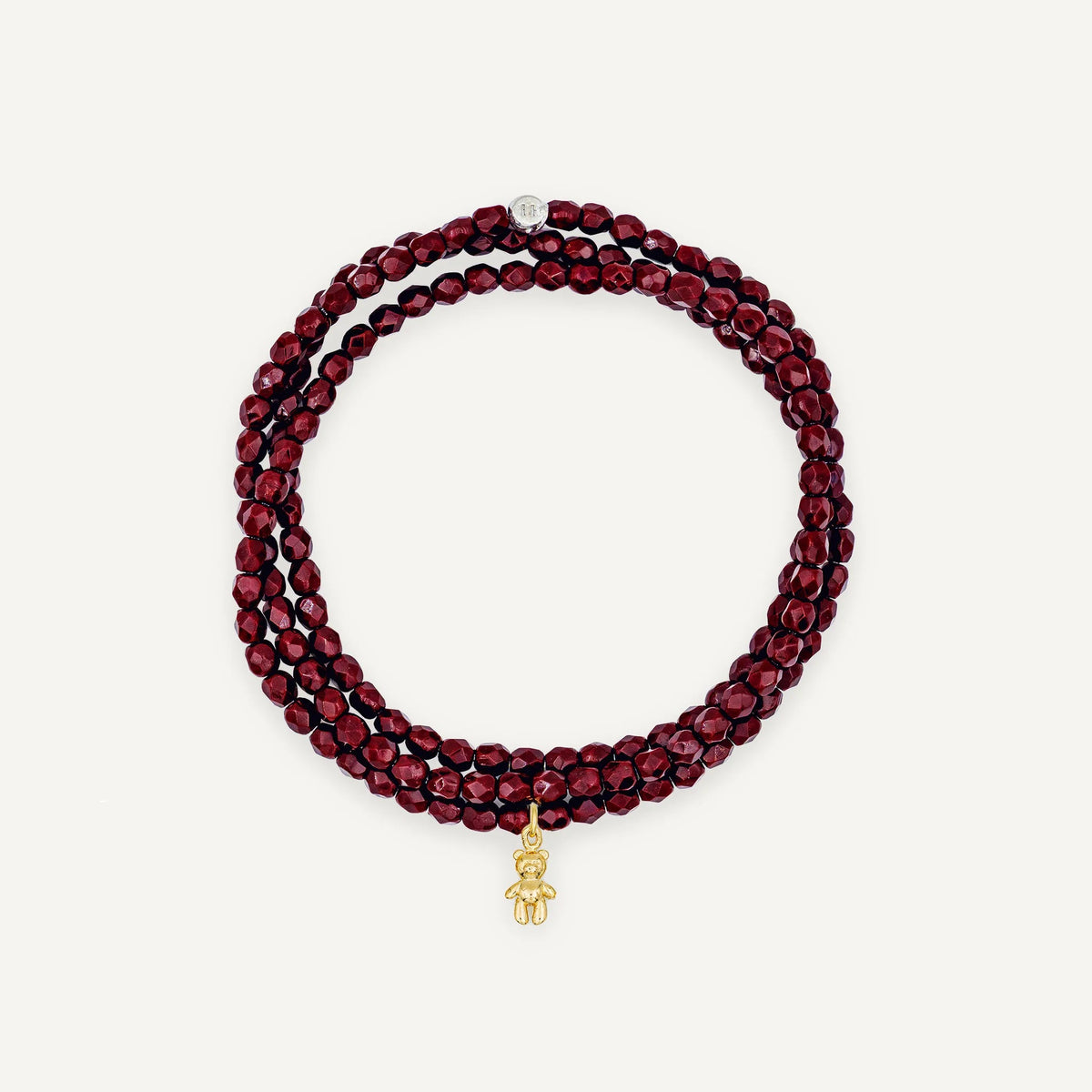 collier / bracelet Collier-Bracelet Bordeaux - Têtes Blondes