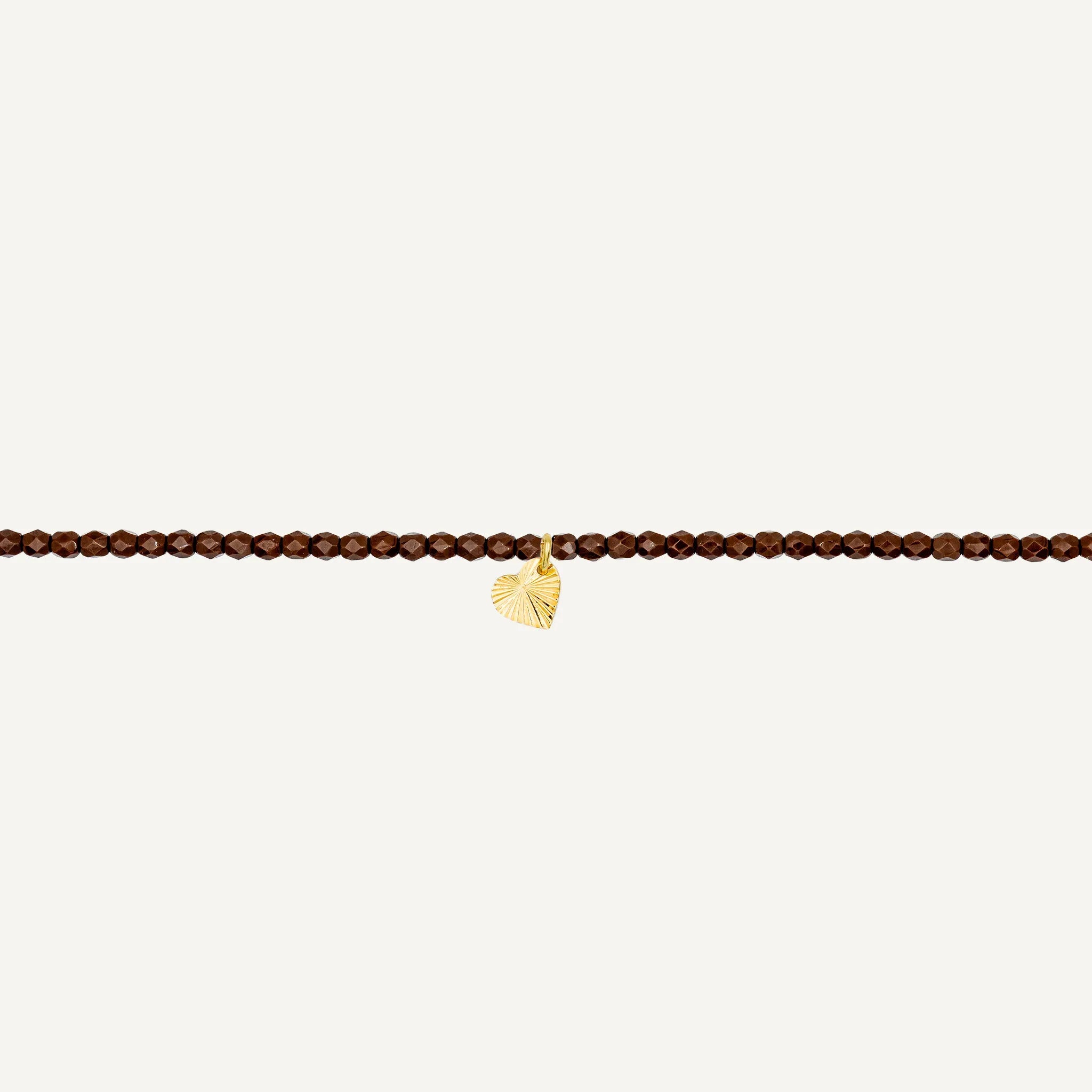 collier / bracelet Collier-Bracelet Chocolat - Têtes Blondes