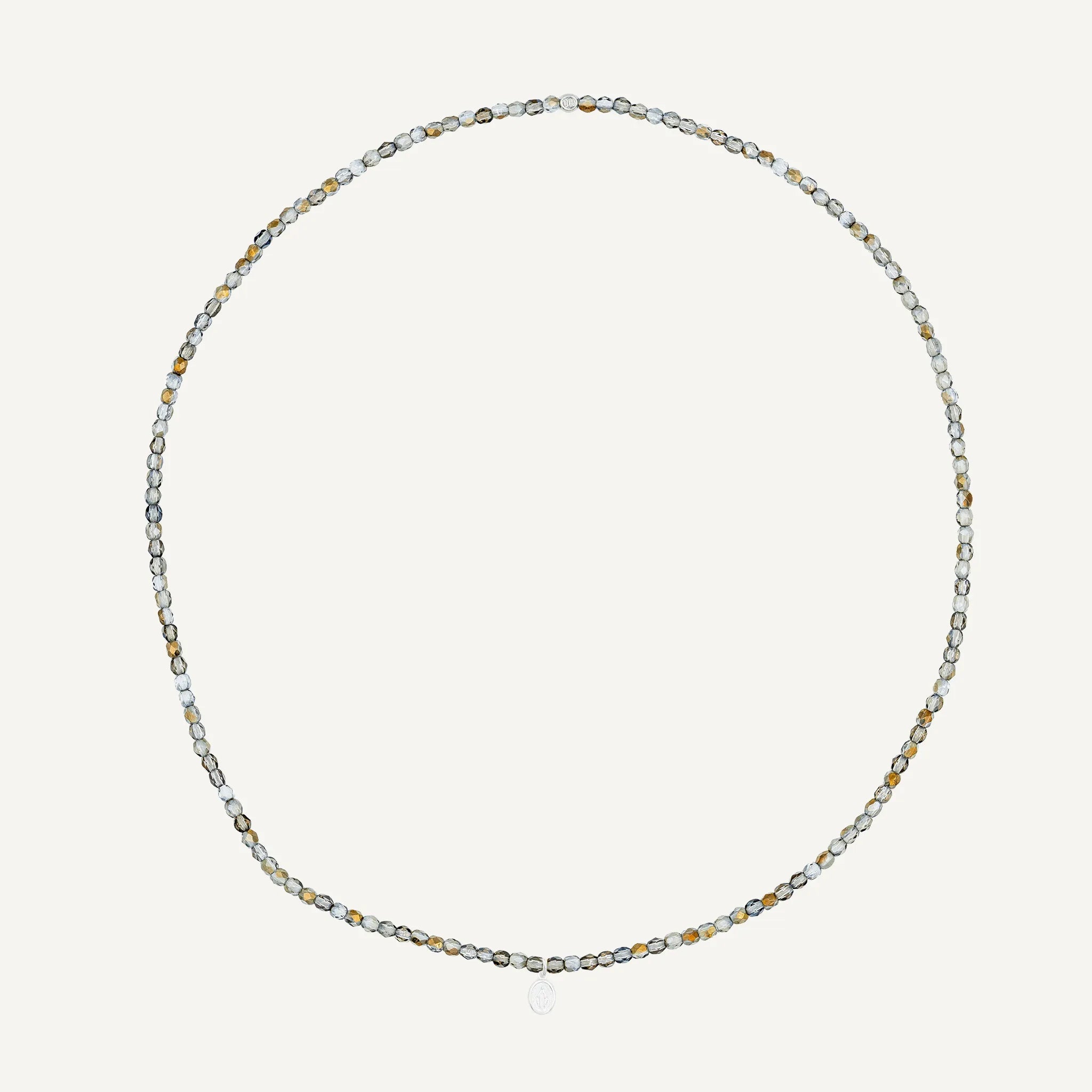 collier / bracelet Collier - Bracelet Cristal - Têtes Blondes