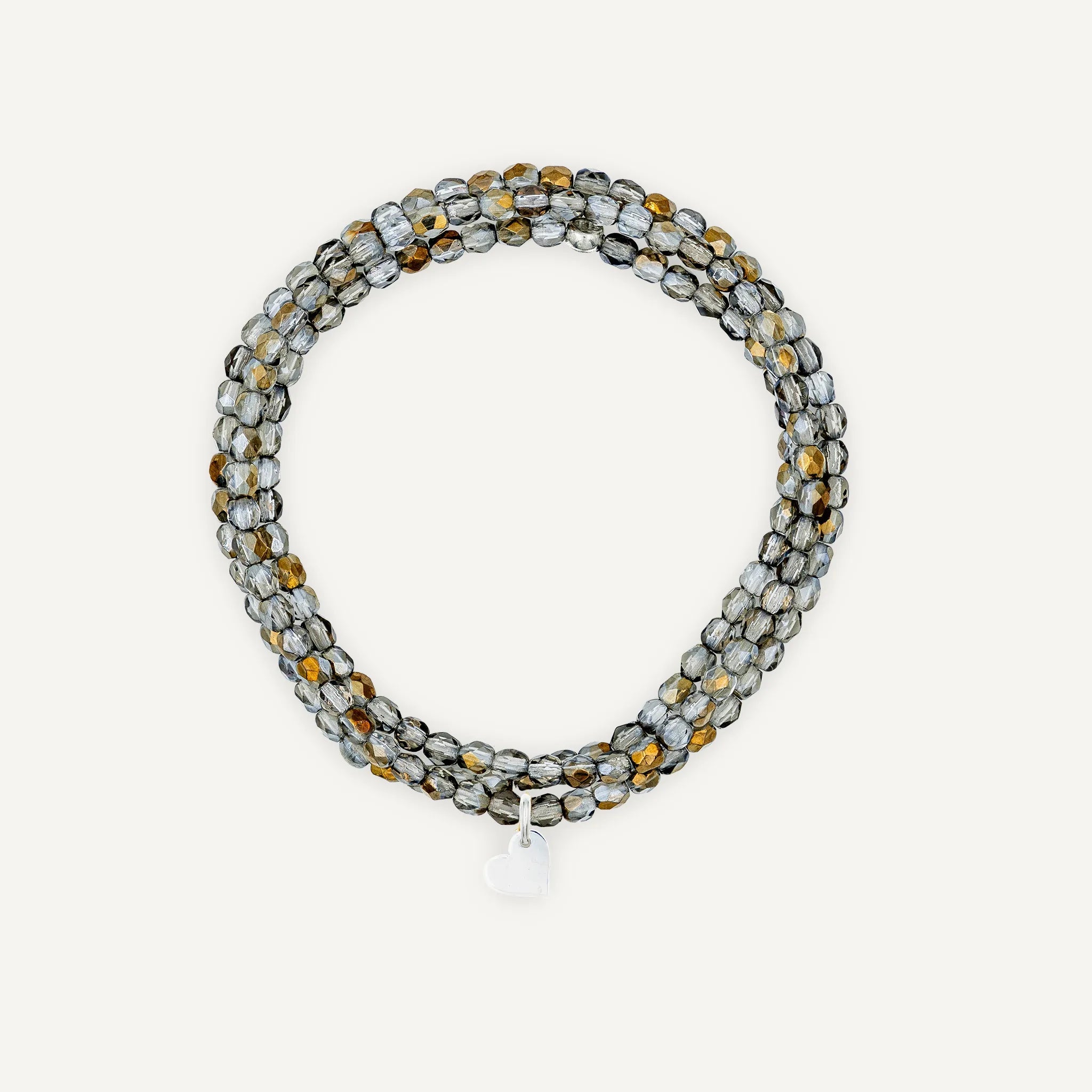 collier / bracelet Collier - Bracelet Cristal - Têtes Blondes