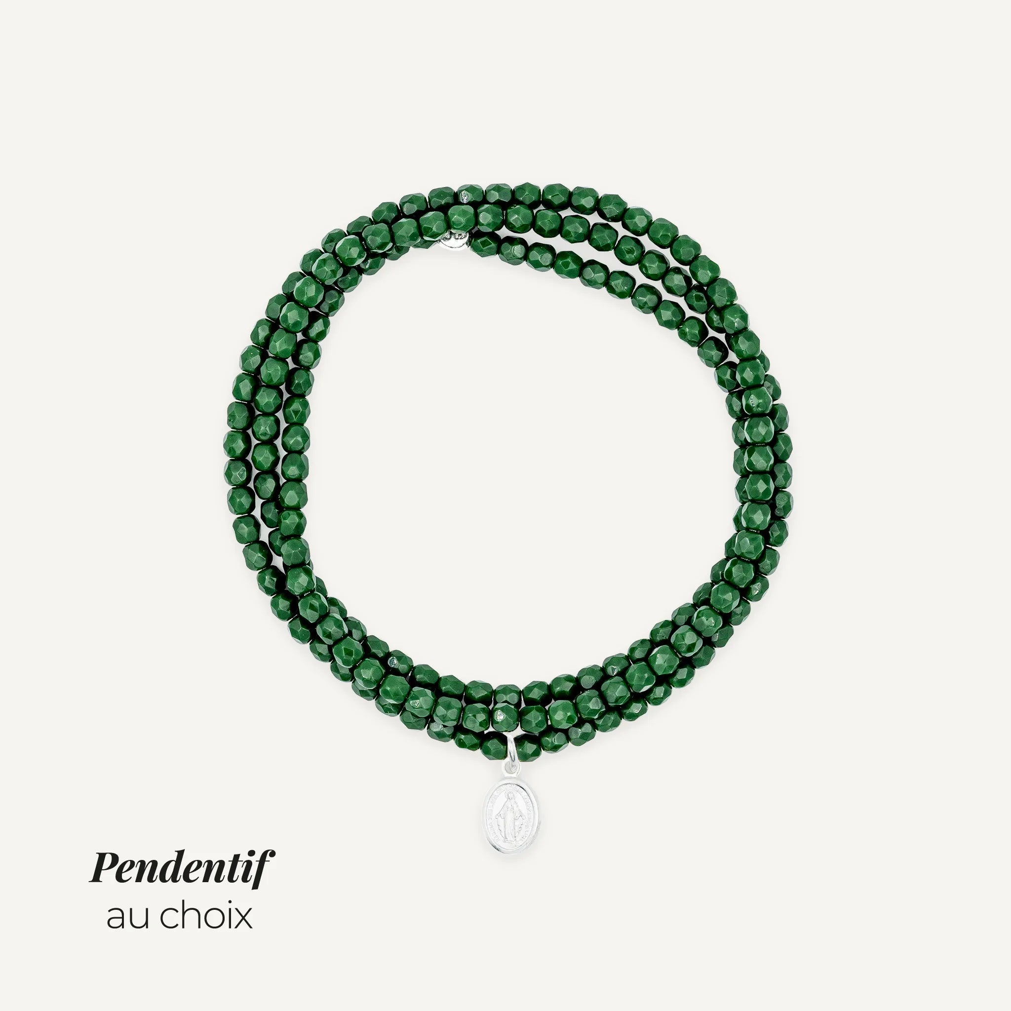 collier / bracelet Collier - Bracelet Green Forest - Têtes Blondes
