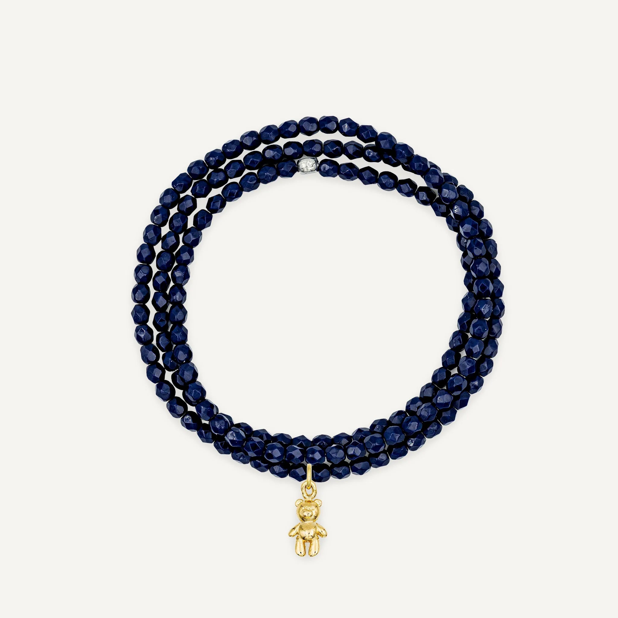 collier / bracelet Collier - Bracelet Navy Blue - Têtes Blondes