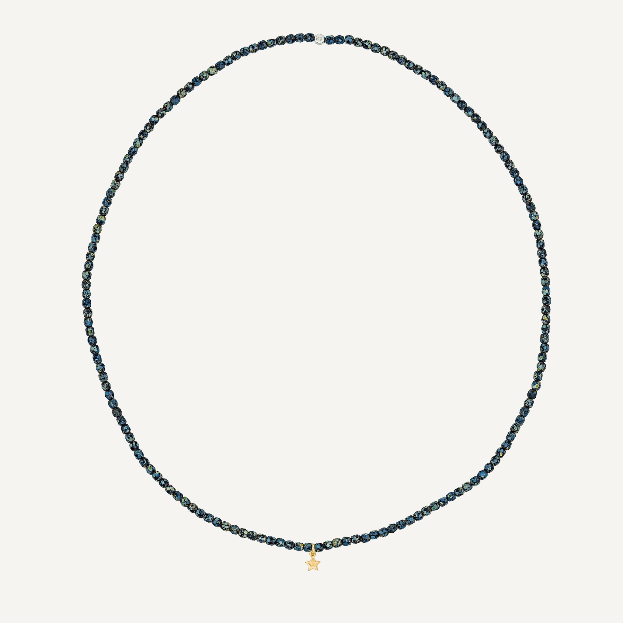 collier / bracelet Collier - Bracelet Noir Rock - Têtes Blondes