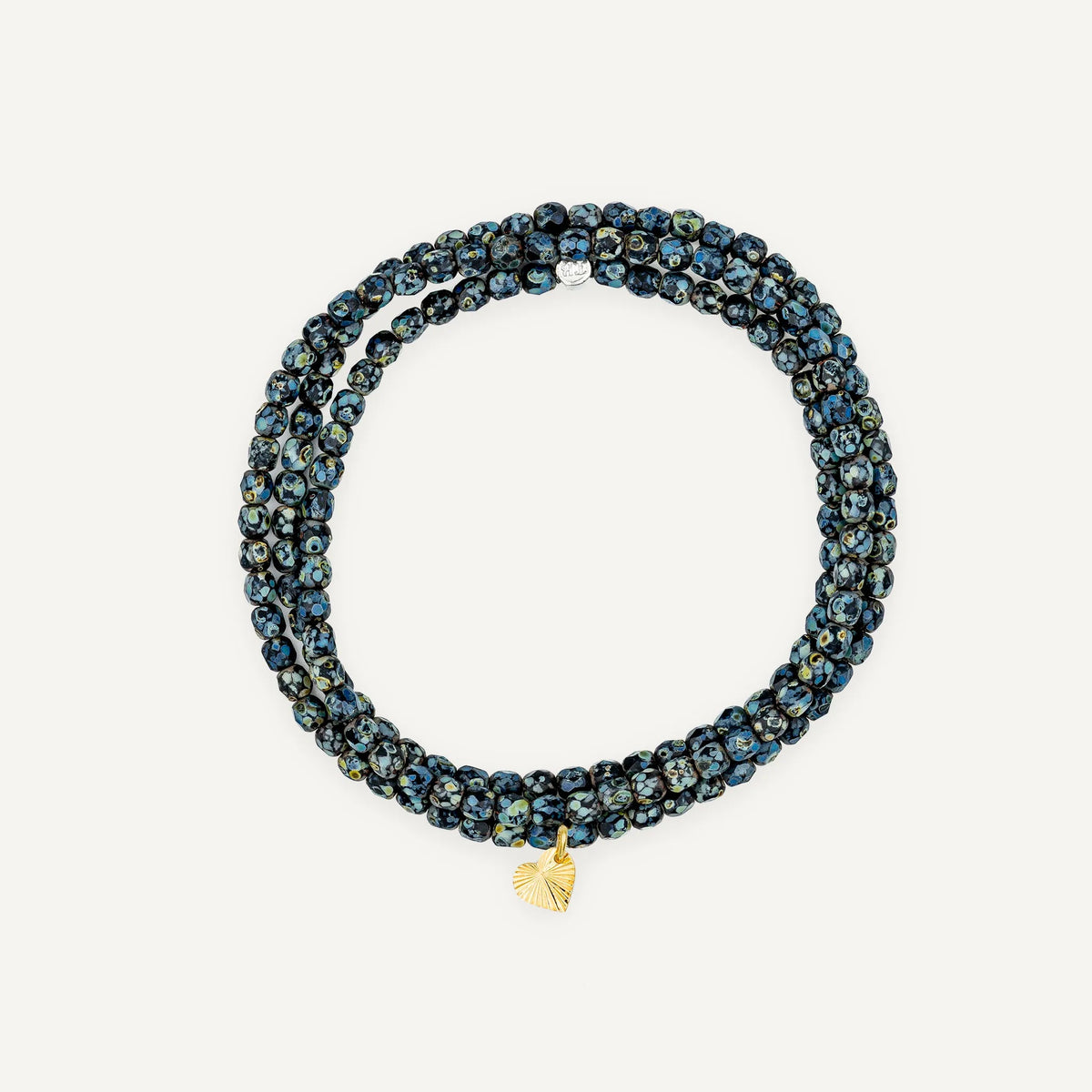 collier / bracelet Collier-Bracelet Noir Rock - Têtes Blondes