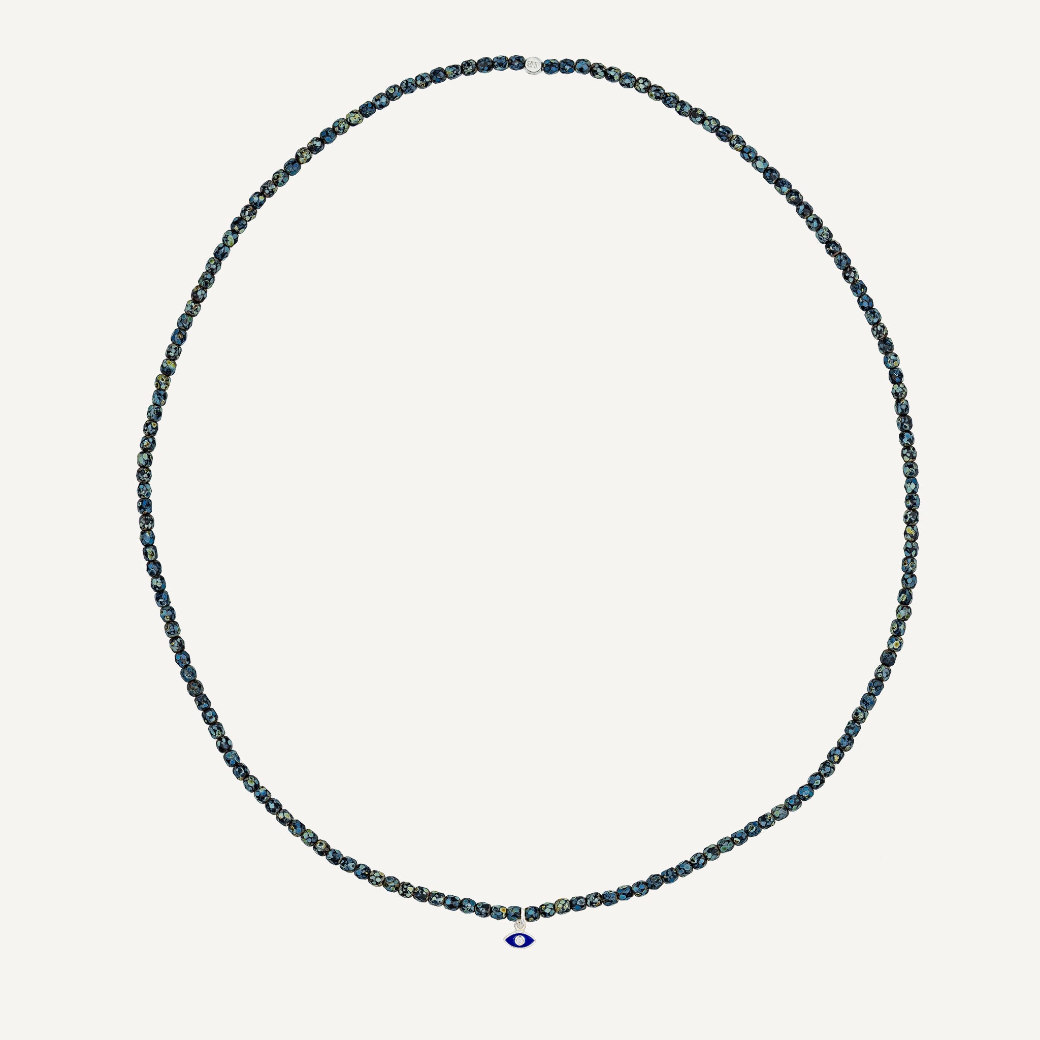 collier / bracelet Collier - Bracelet Noir Rock - Têtes Blondes