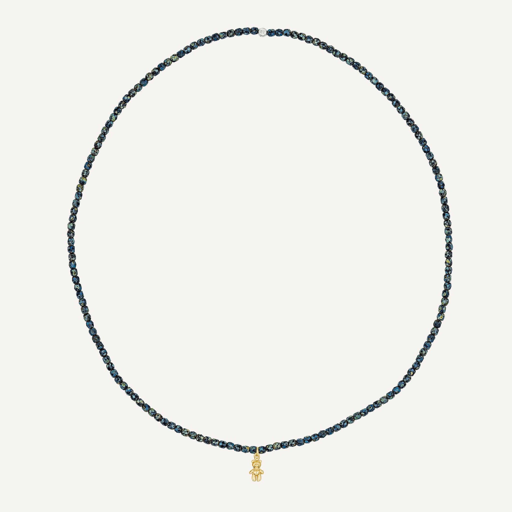 collier / bracelet Collier - Bracelet Noir Rock - Têtes Blondes