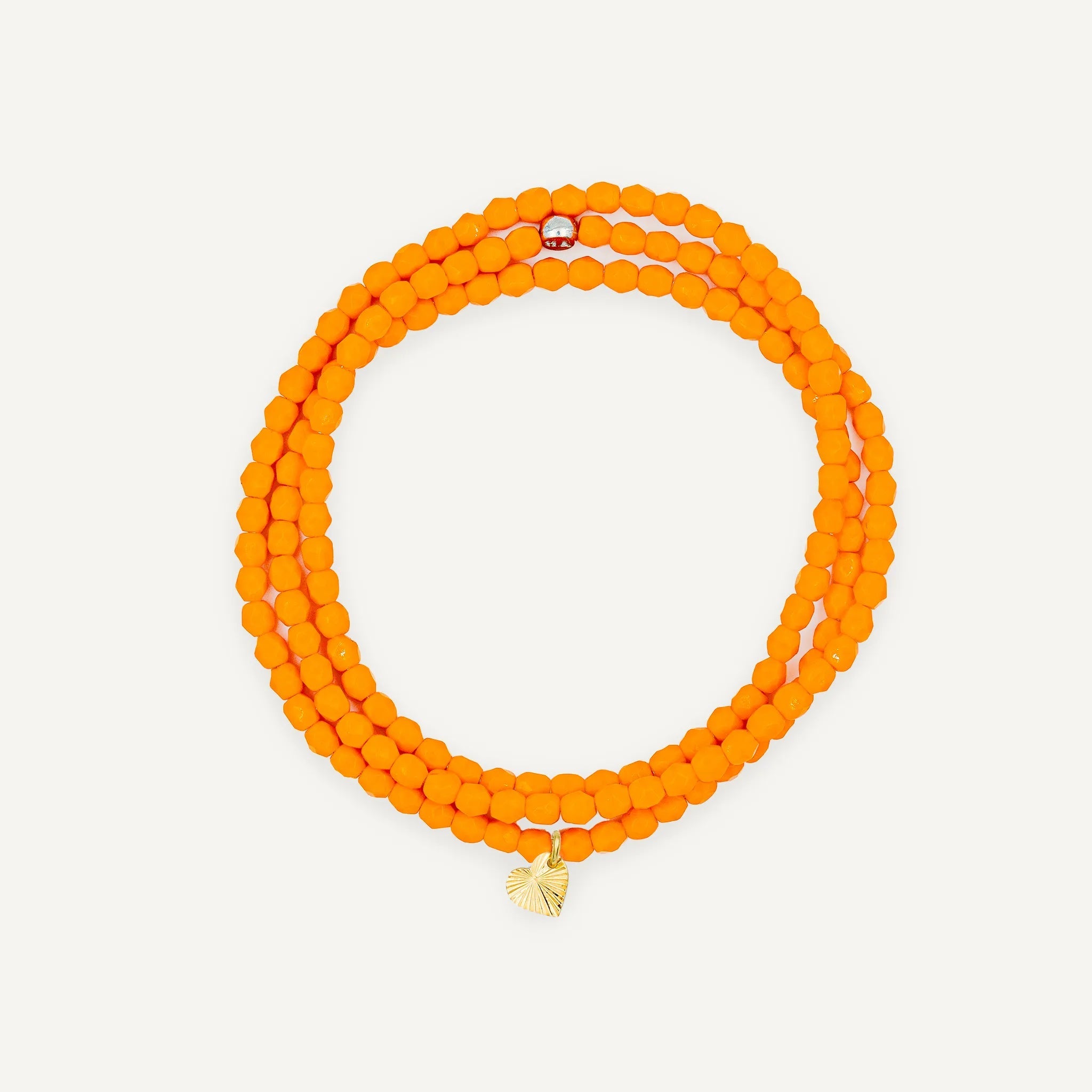 collier / bracelet Collier-Bracelet Orange - Têtes Blondes