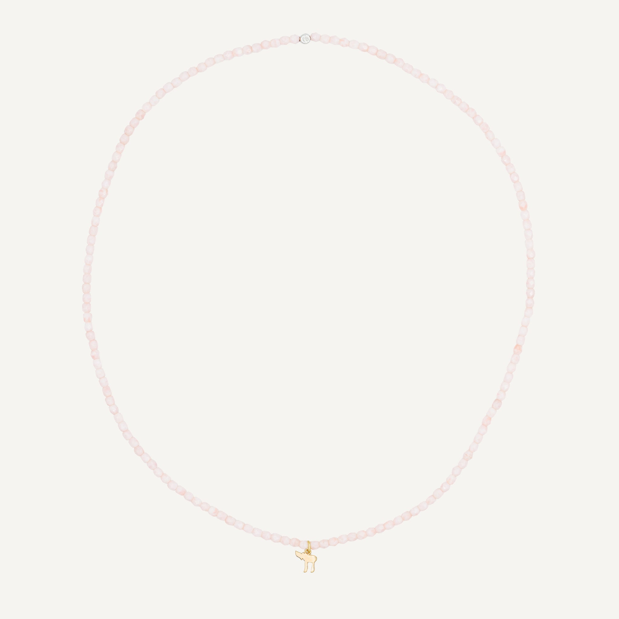 collier / bracelet Collier - Bracelet Rose Guimauve - Têtes Blondes