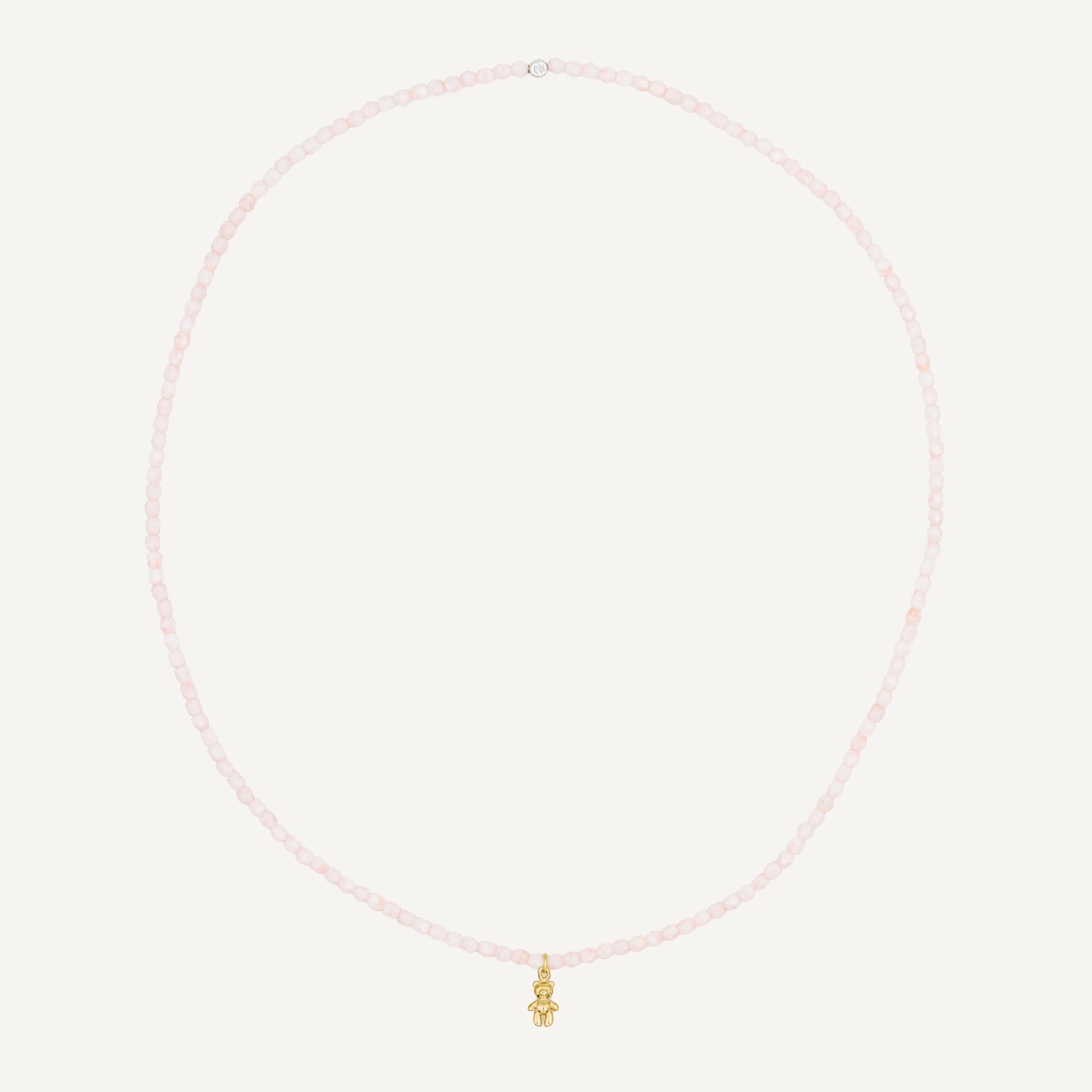 collier / bracelet Collier - Bracelet Rose Guimauve - Têtes Blondes