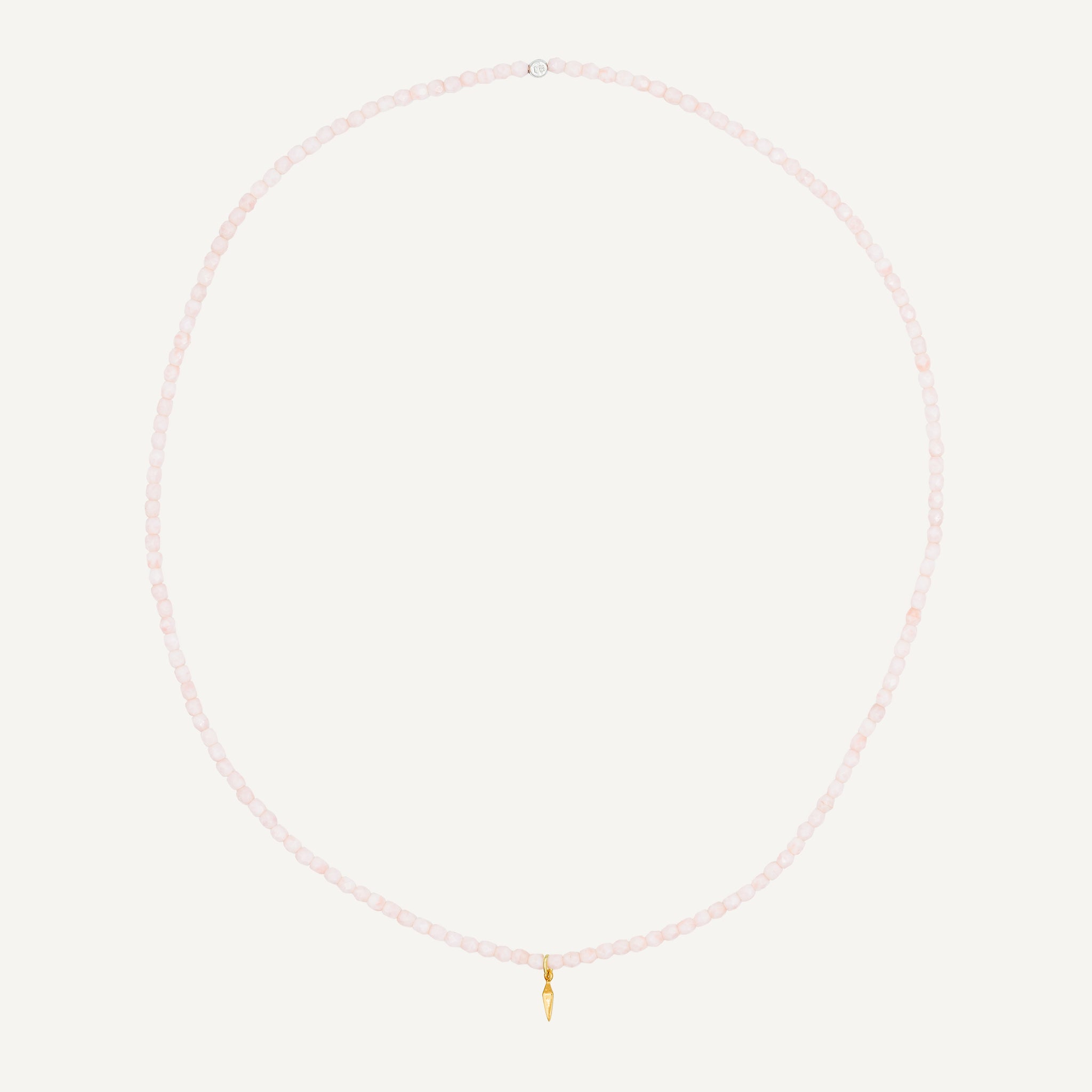 collier / bracelet Collier - Bracelet Rose Guimauve - Têtes Blondes