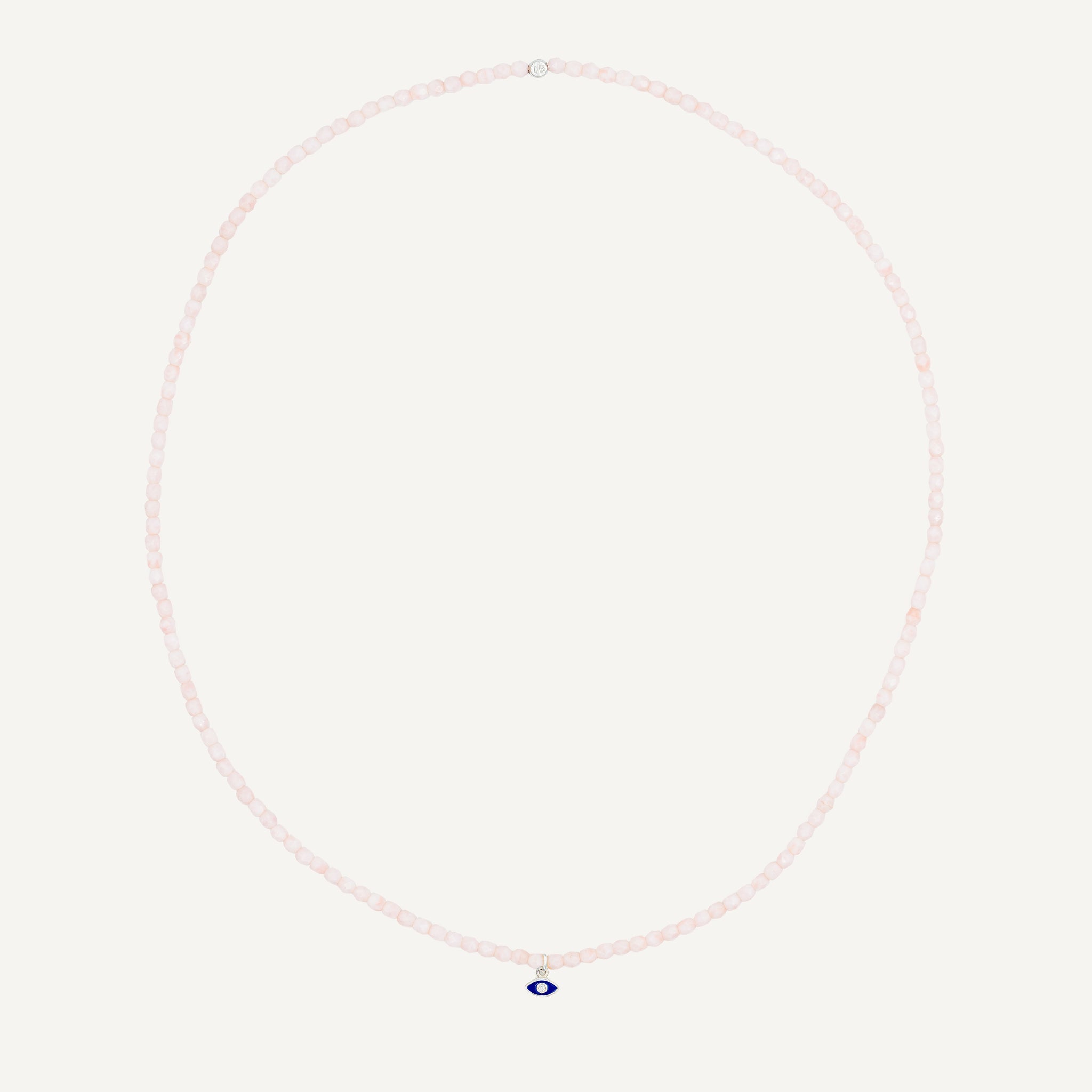 collier / bracelet Collier - Bracelet Rose Guimauve - Têtes Blondes