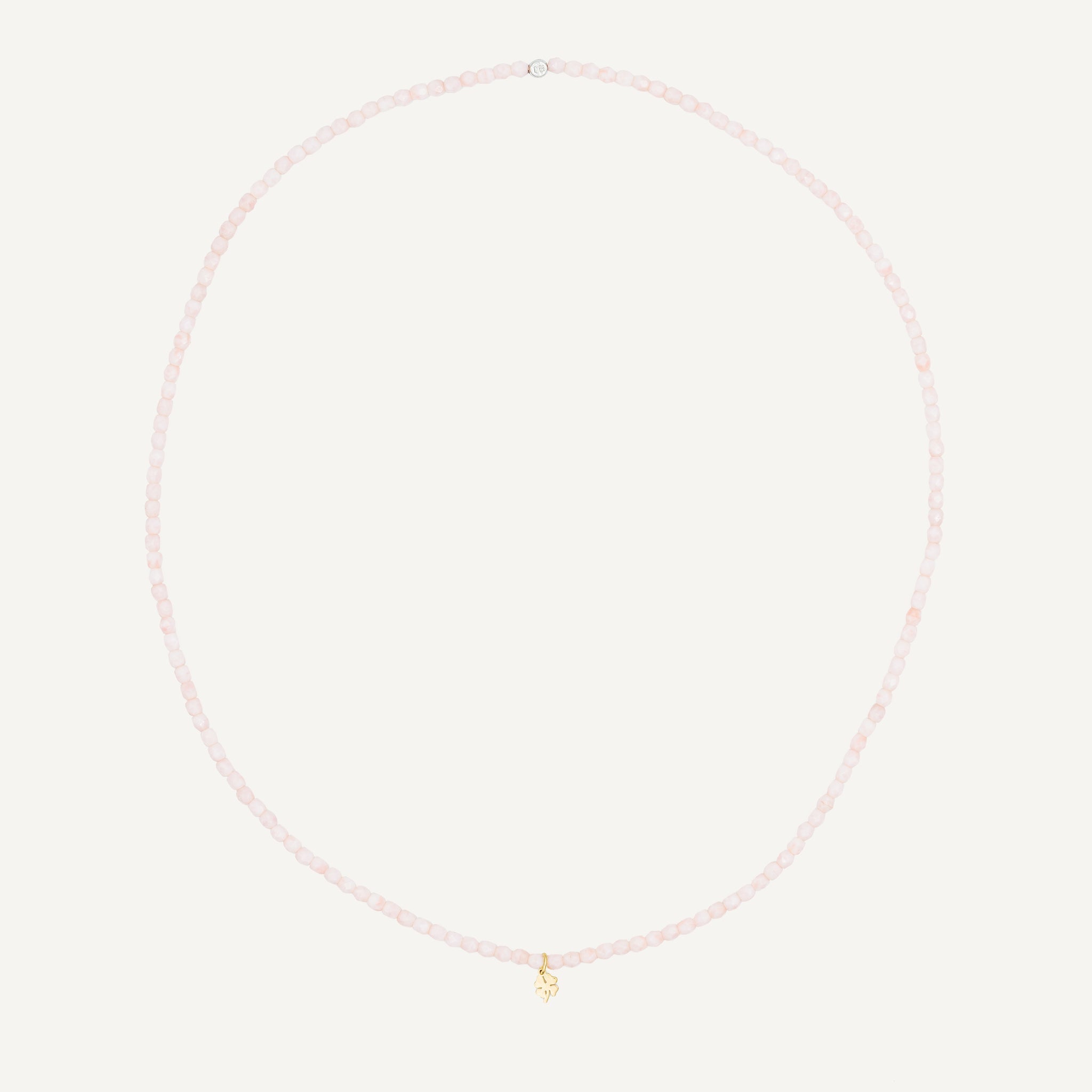 collier / bracelet Collier - Bracelet Rose Guimauve - Têtes Blondes