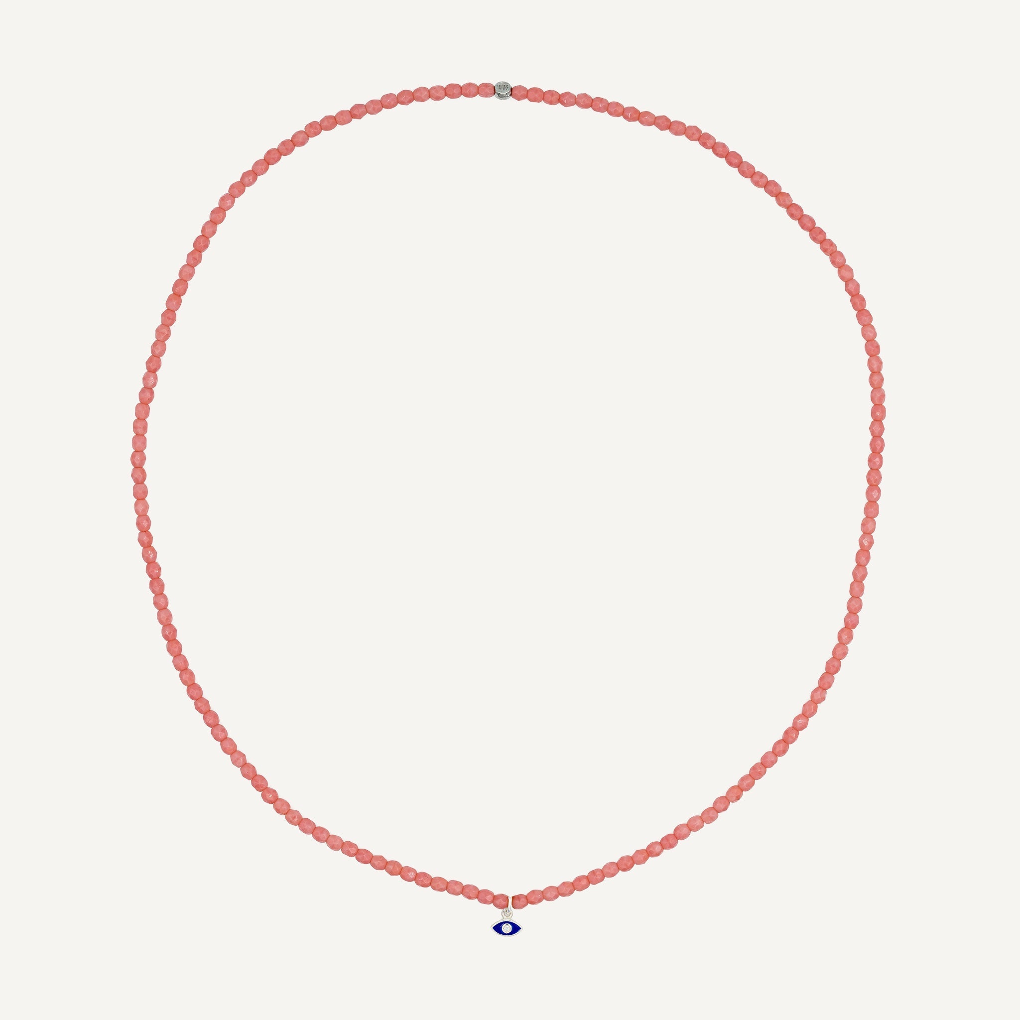 collier / bracelet Collier - Bracelet Rose Poudré - Têtes Blondes