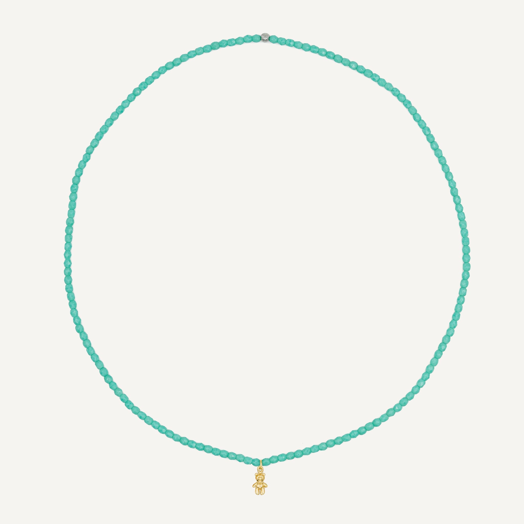 collier / bracelet Collier - Bracelet Turquoise - Têtes Blondes