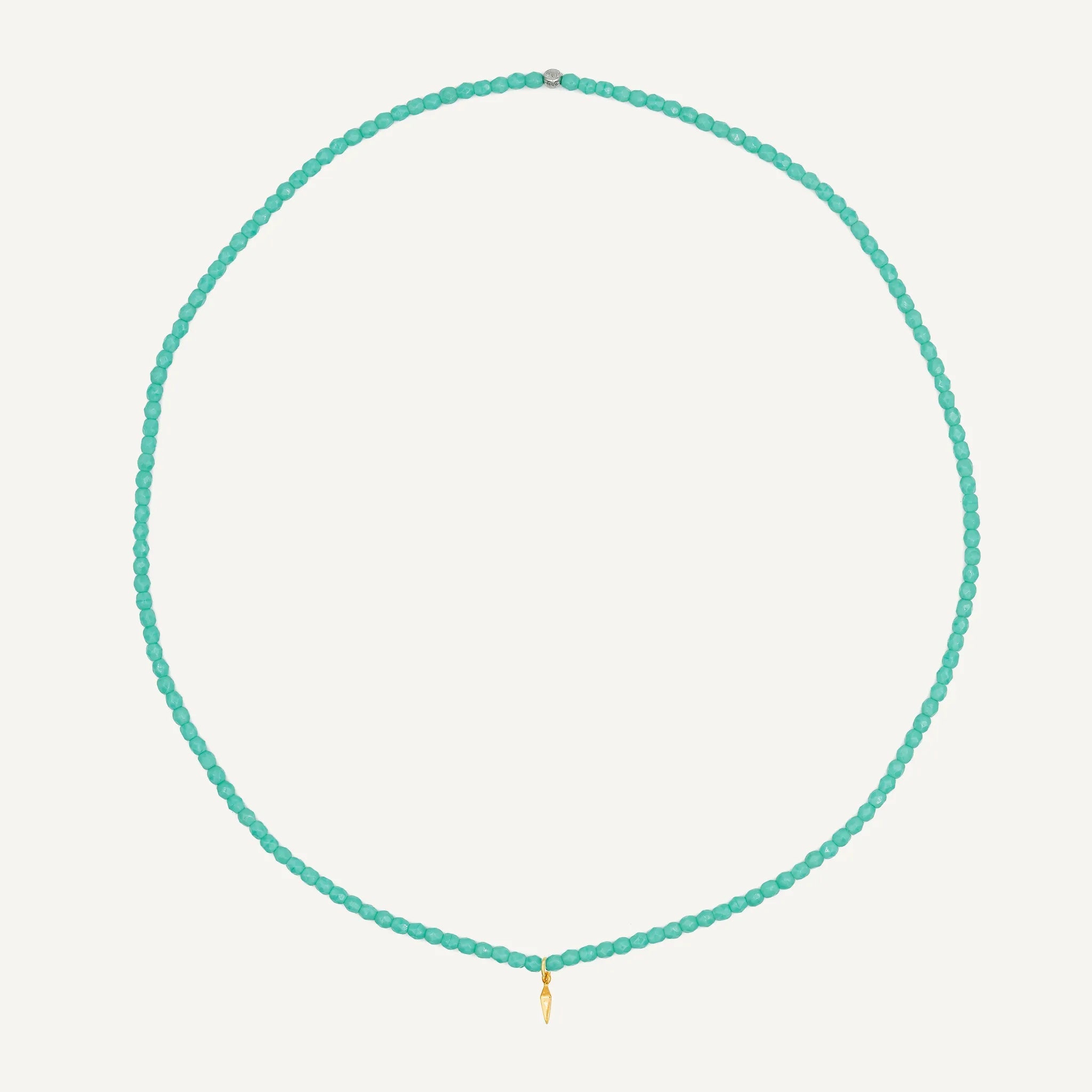 collier / bracelet Collier - Bracelet Turquoise - Têtes Blondes