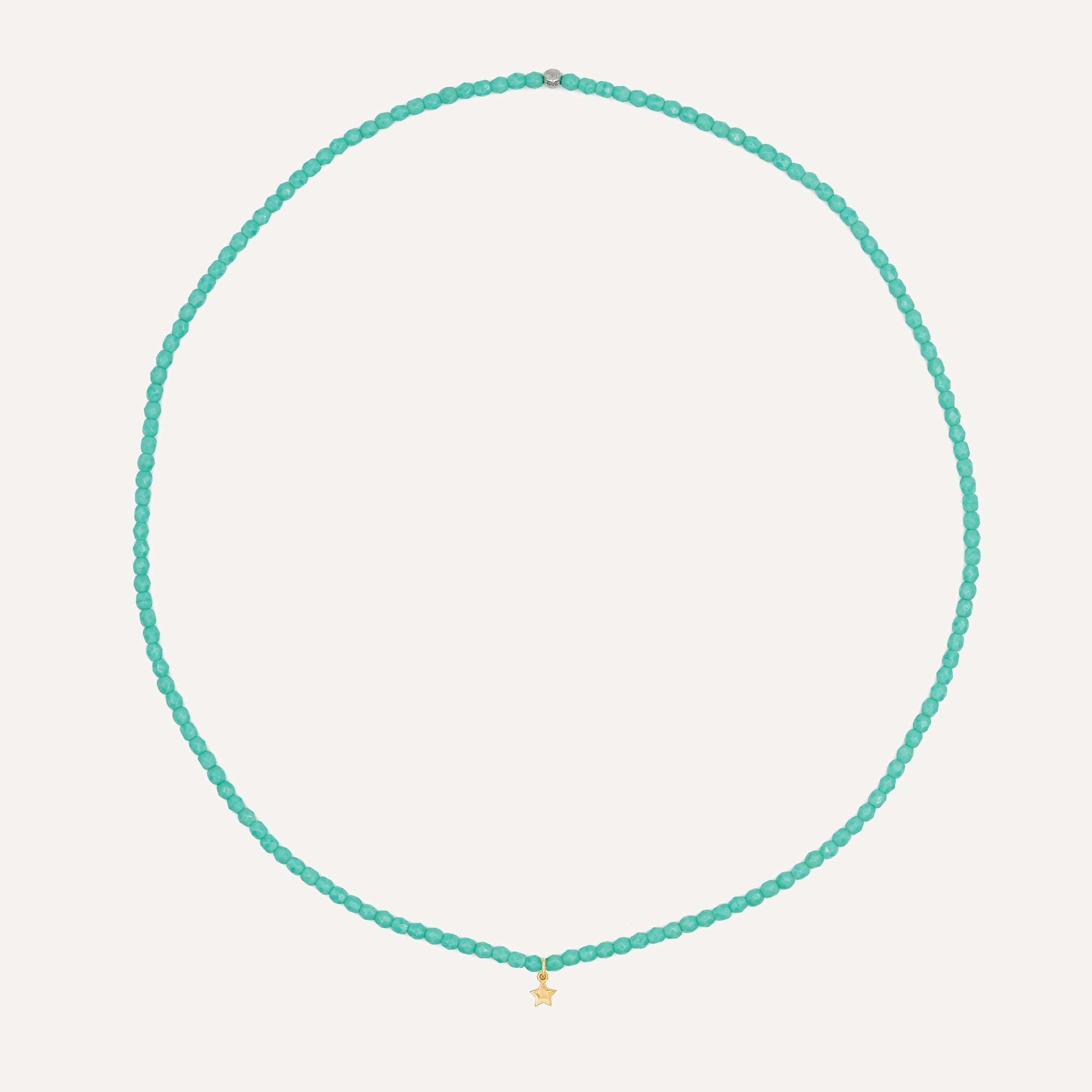 collier / bracelet Collier - Bracelet Turquoise - Têtes Blondes