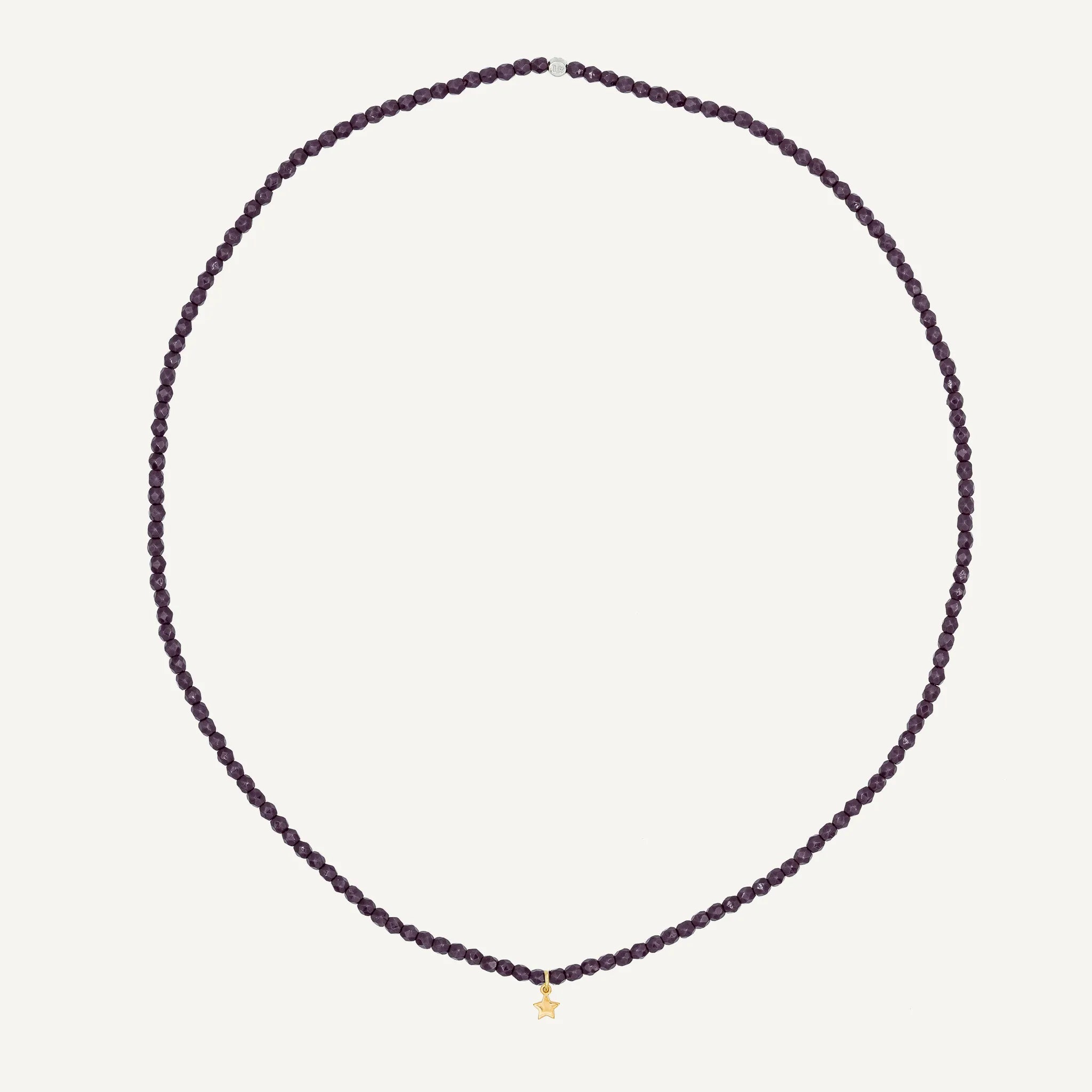 collier / bracelet Collier - Bracelet Violet - Têtes Blondes