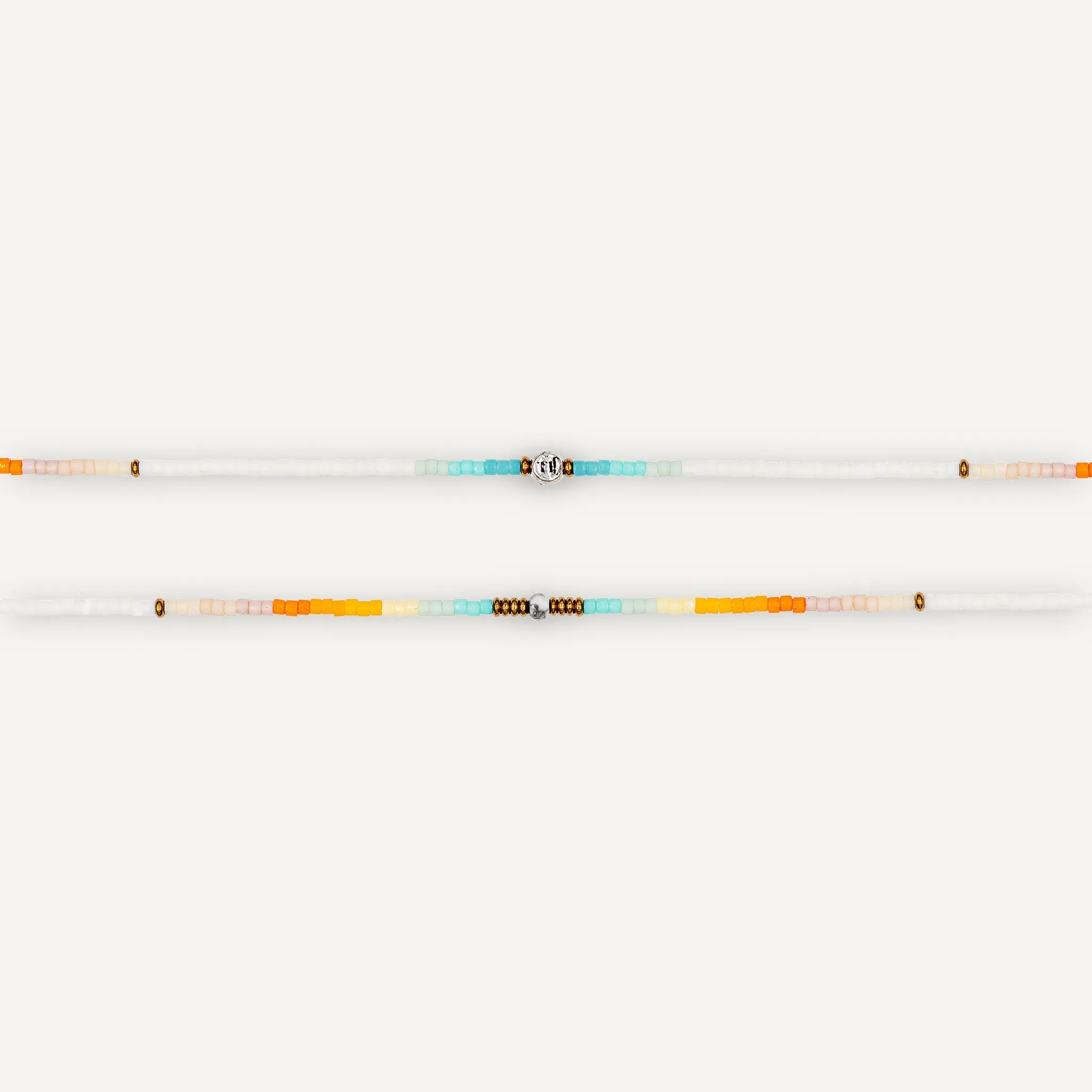 collier / bracelet CO(O)RNICHE - 3 tours ultra fin - Têtes Blondes